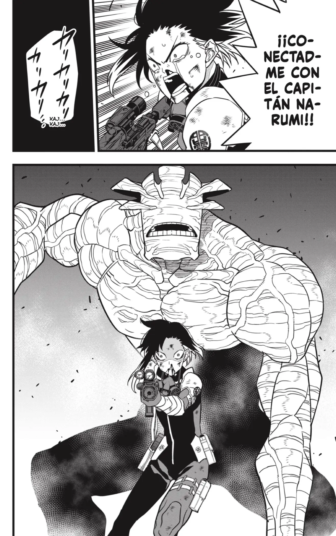Kaiju No. 8 capítulo 82, página 18