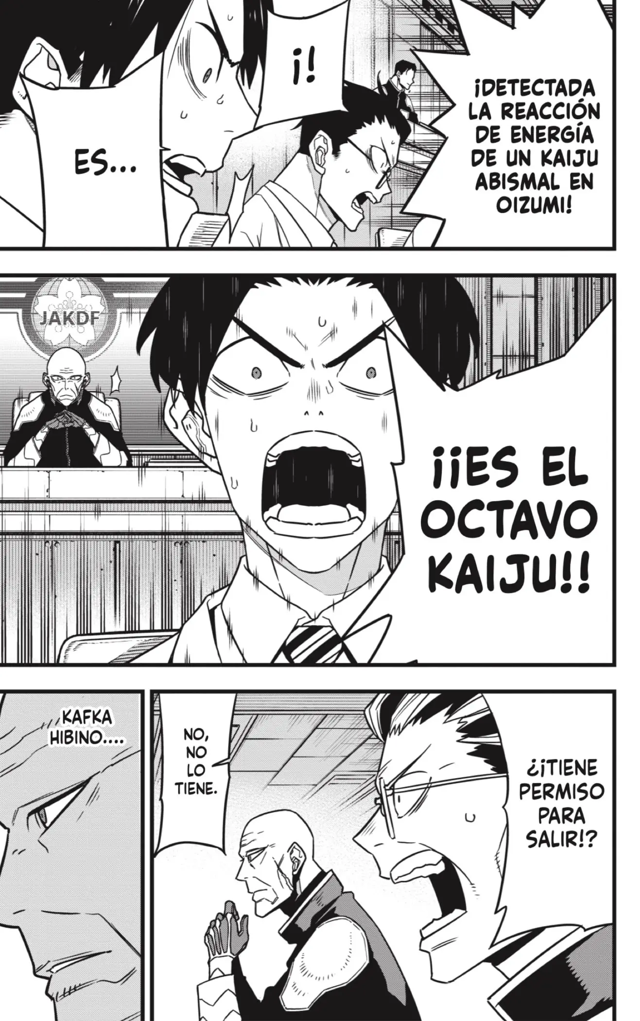 Kaiju No. 8 capítulo 83, página 9