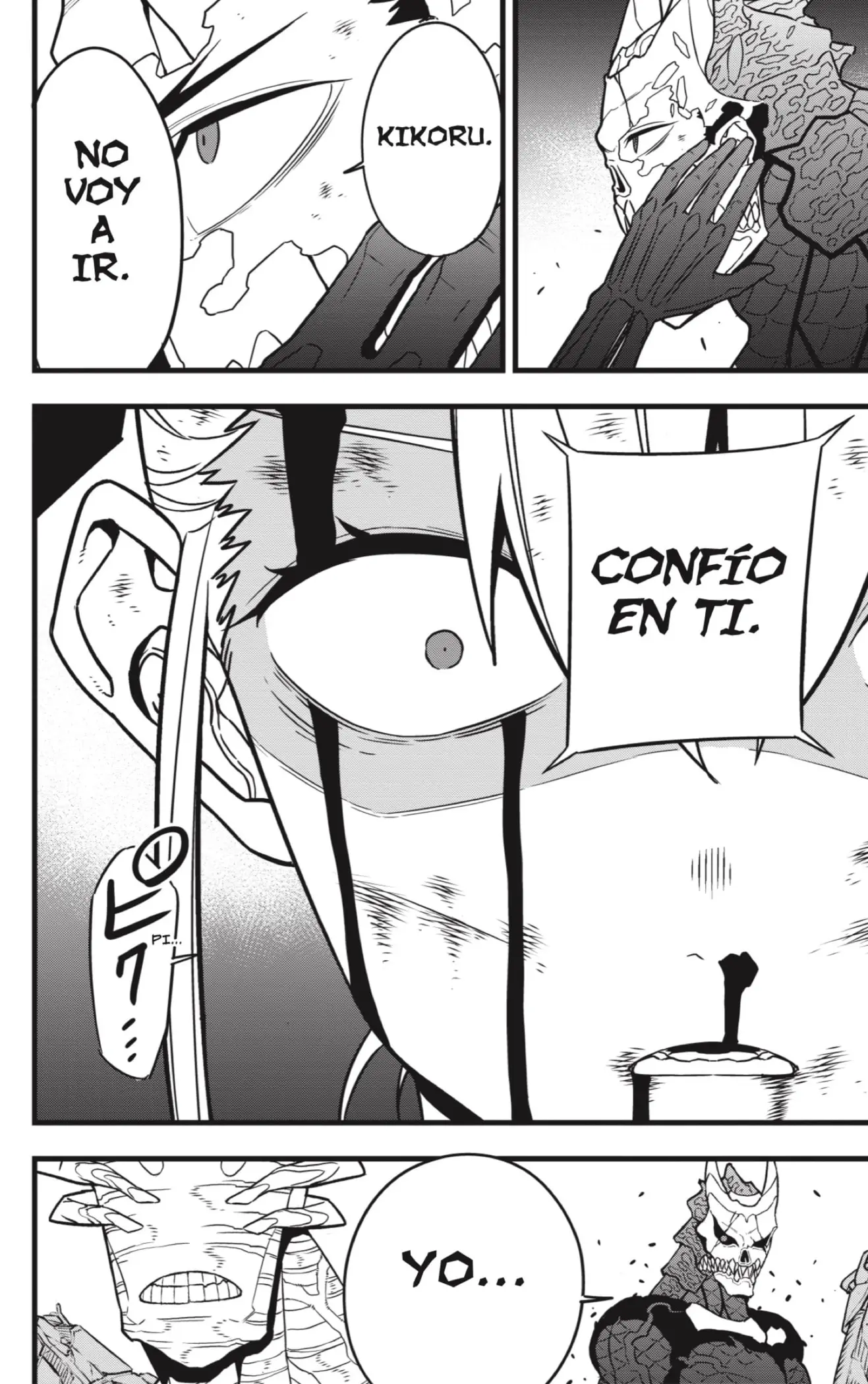 Kaiju No. 8 capítulo 83, página 12