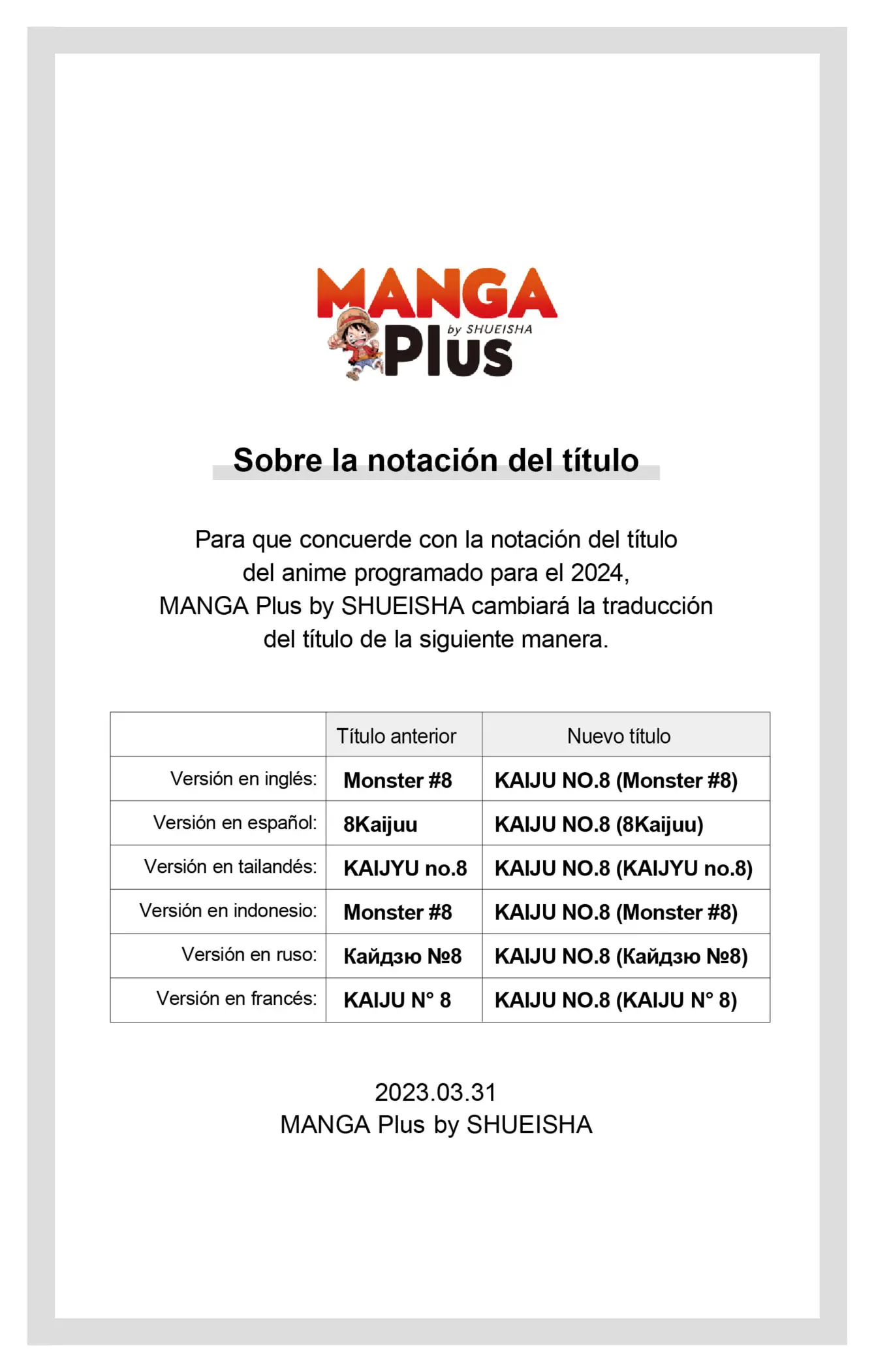 Kaiju No. 8 capítulo 83, página 28