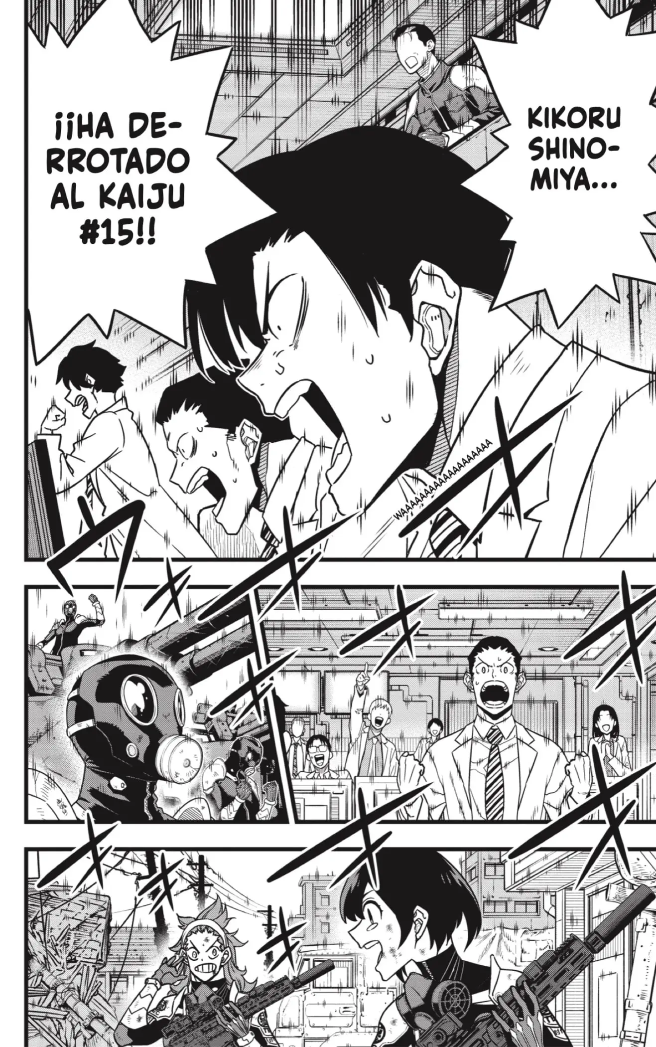 Kaiju No. 8 capítulo 85, página 18