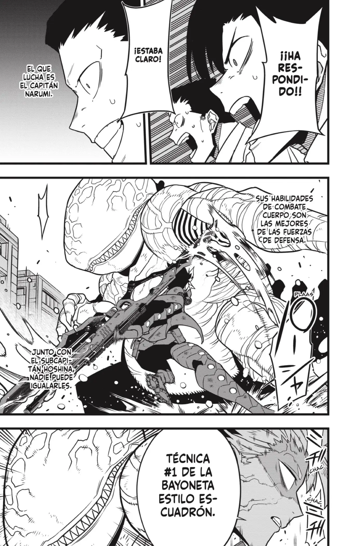 Kaiju No. 8 capítulo 86, página 9