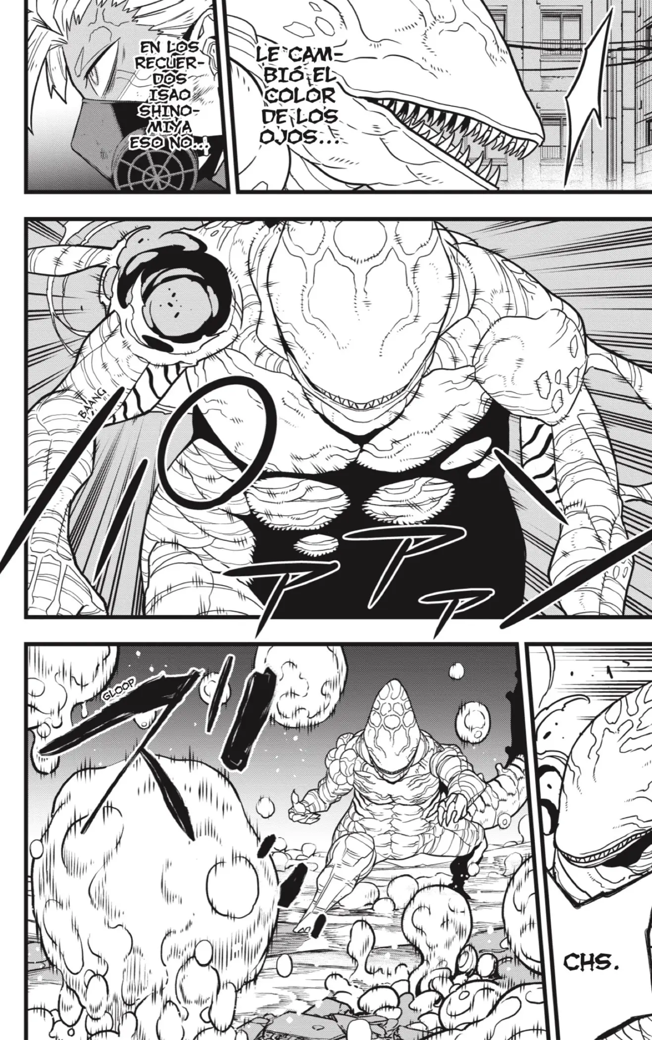 Kaiju No. 8 capítulo 87, página 4