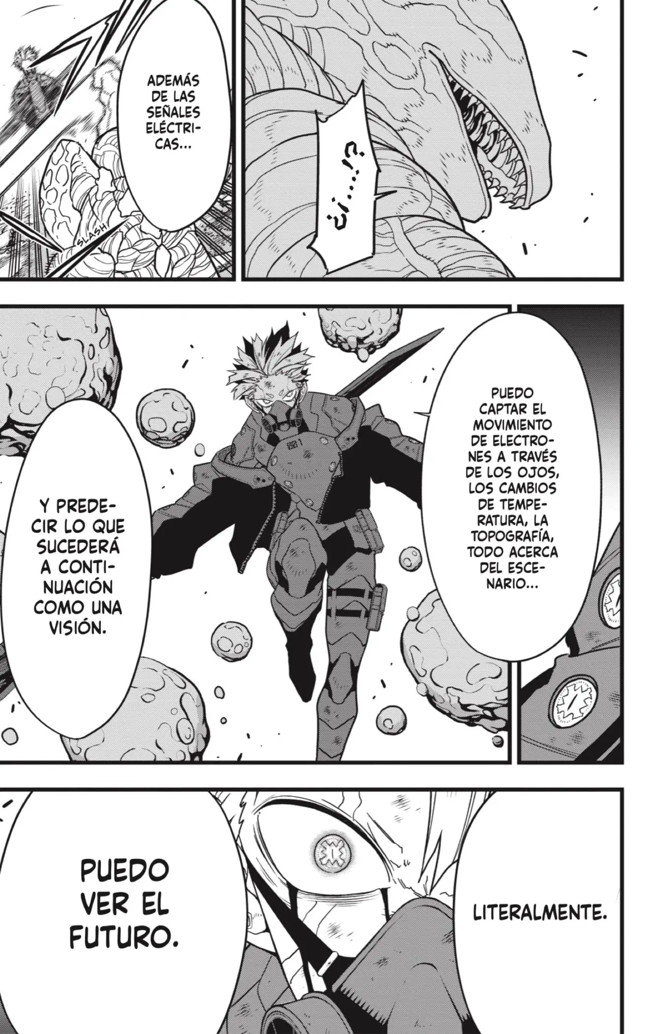 Kaiju No. 8 capítulo 87, página 17