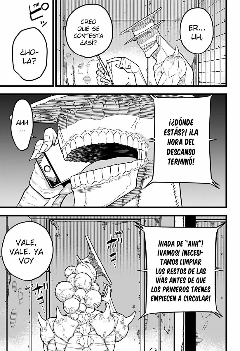 Kaiju No. 8 capítulo 9, página 14