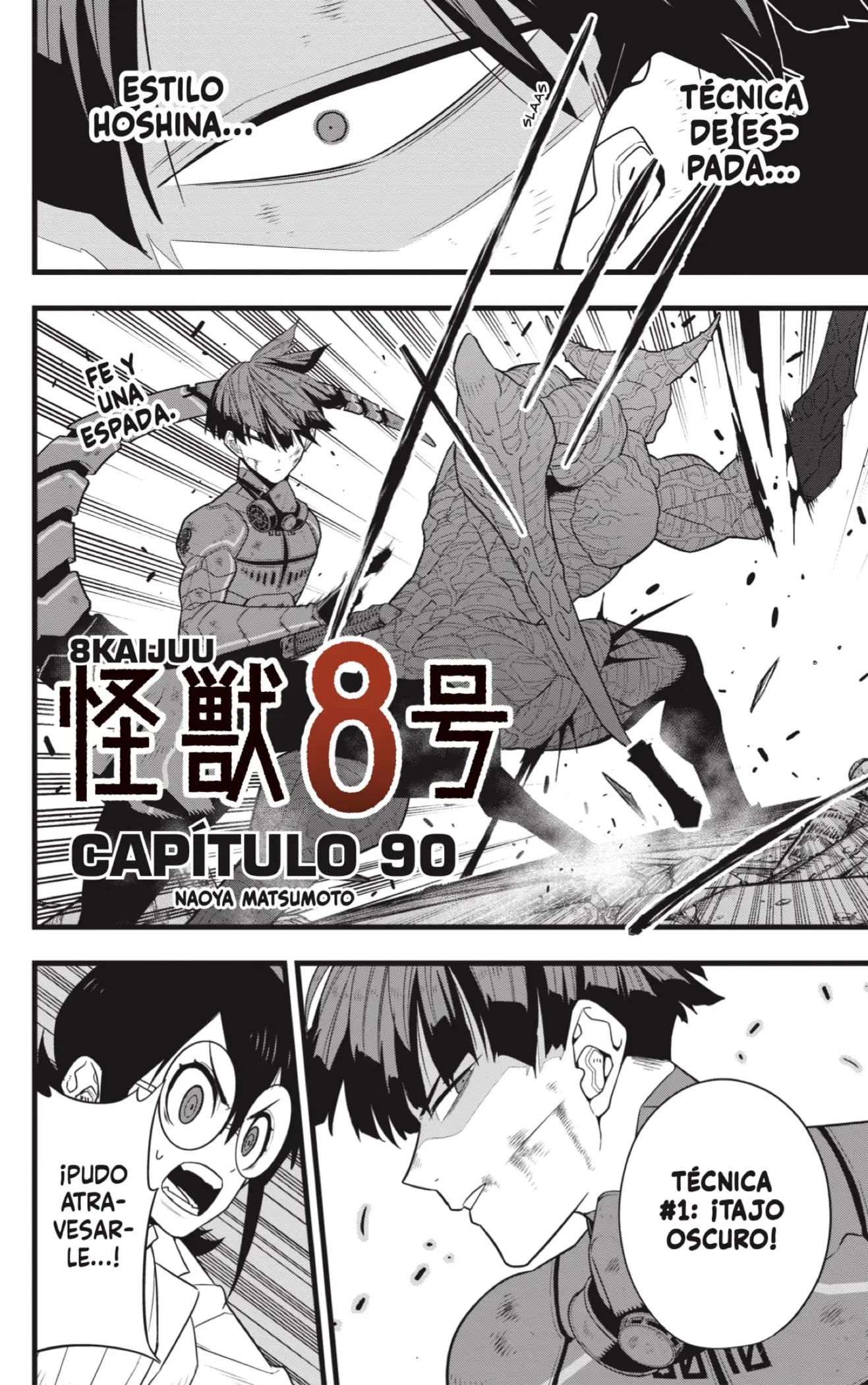 Kaiju No. 8 capítulo 90, página 2