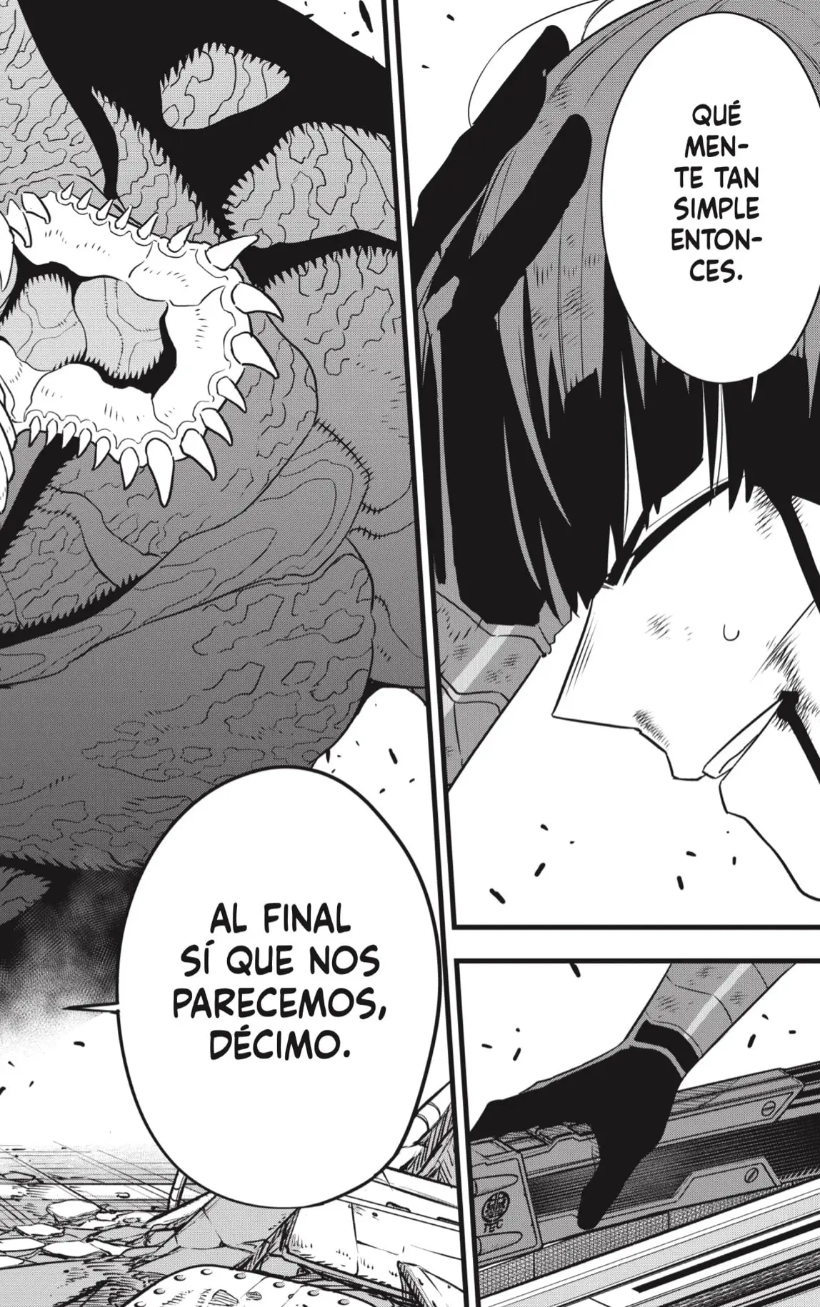 Kaiju No. 8 capítulo 92, página 16