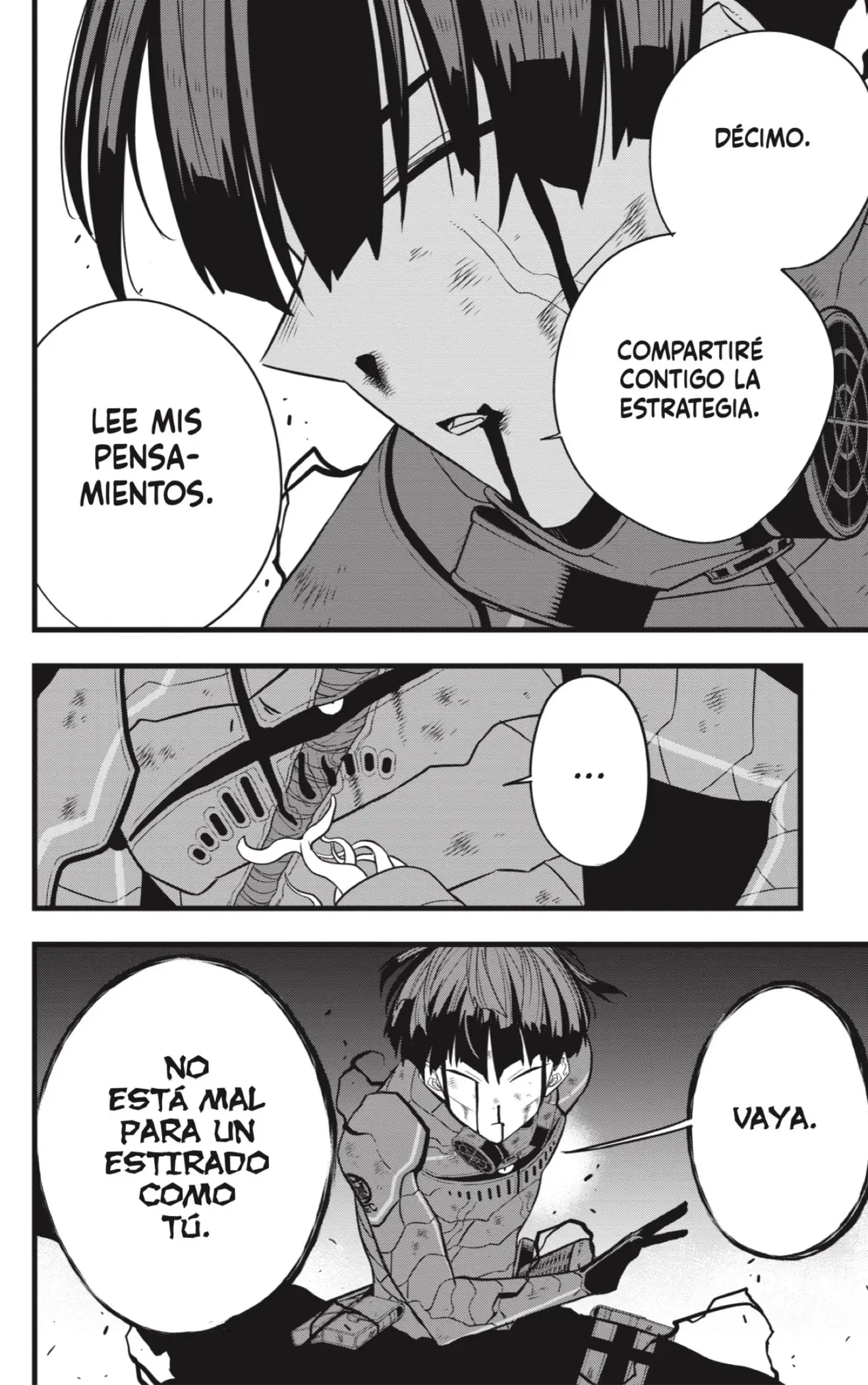 Kaiju No. 8 capítulo 93, página 2