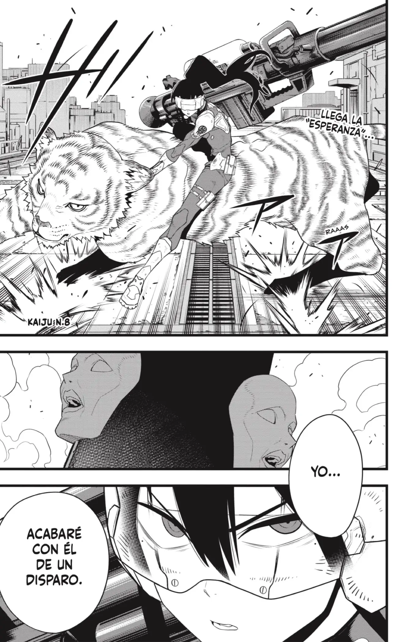 Kaiju No. 8 capítulo 95, página 1
