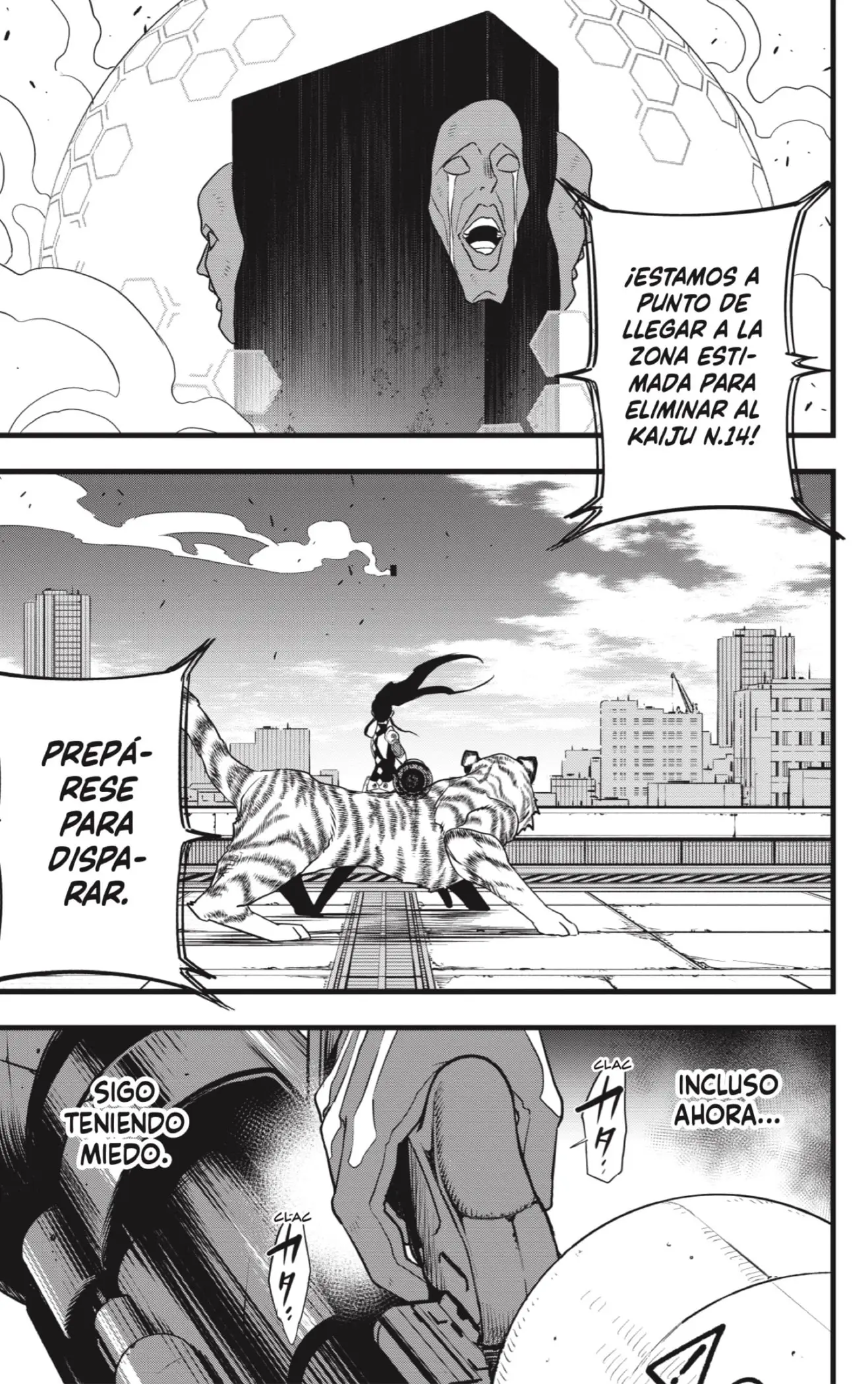 Kaiju No. 8 capítulo 95, página 19