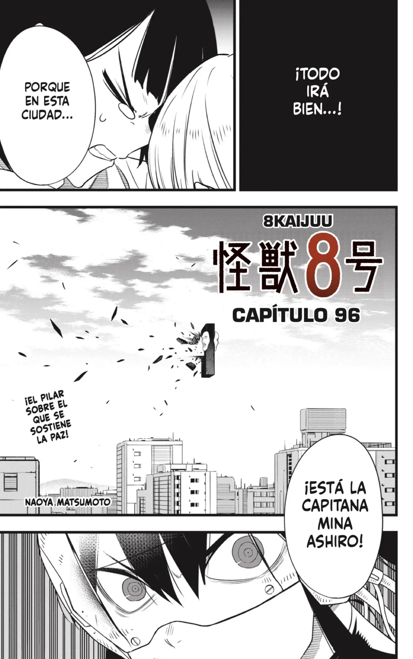 Kaiju No. 8 capítulo 96, página 1