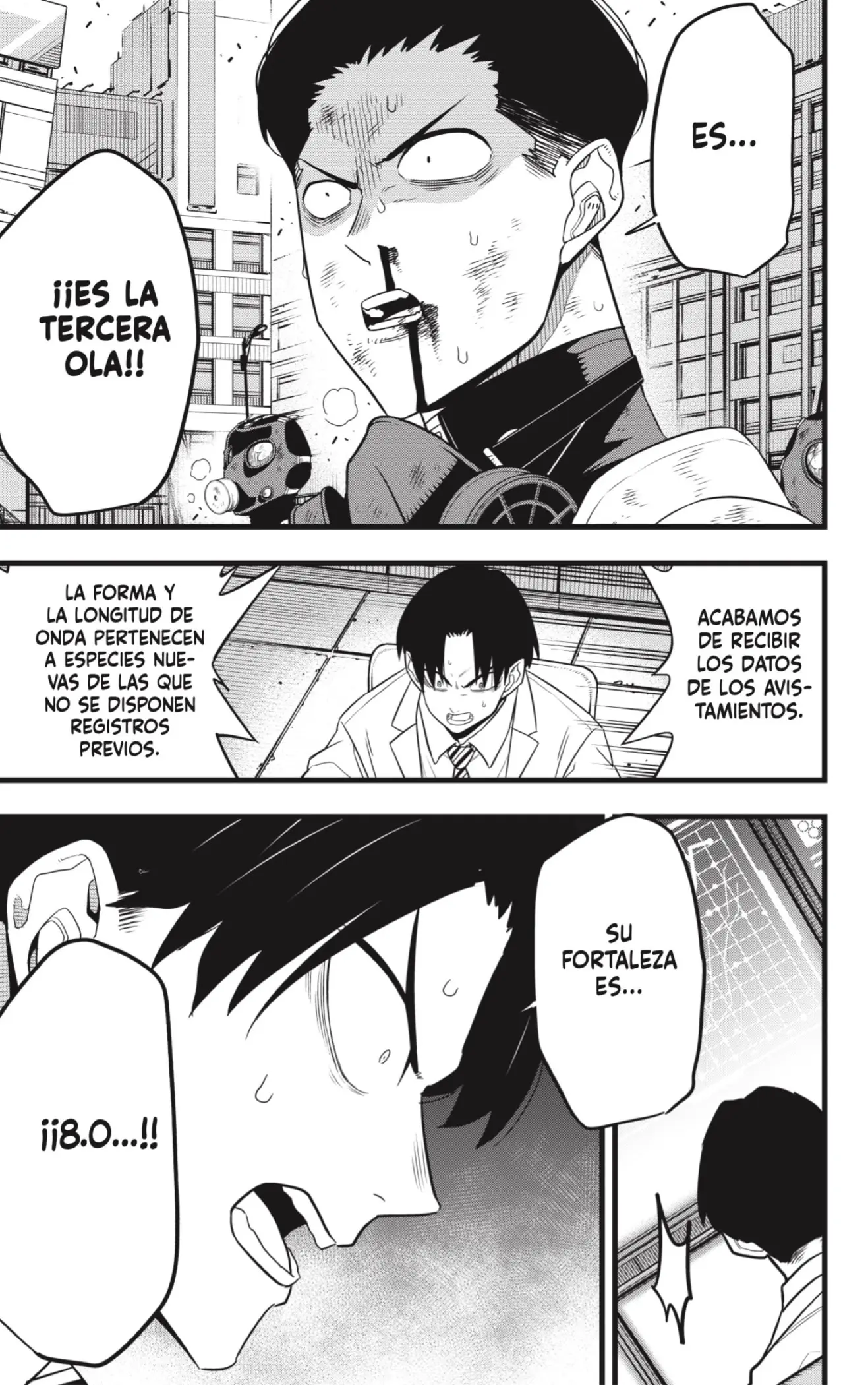 Kaiju No. 8 capítulo 97, página 15