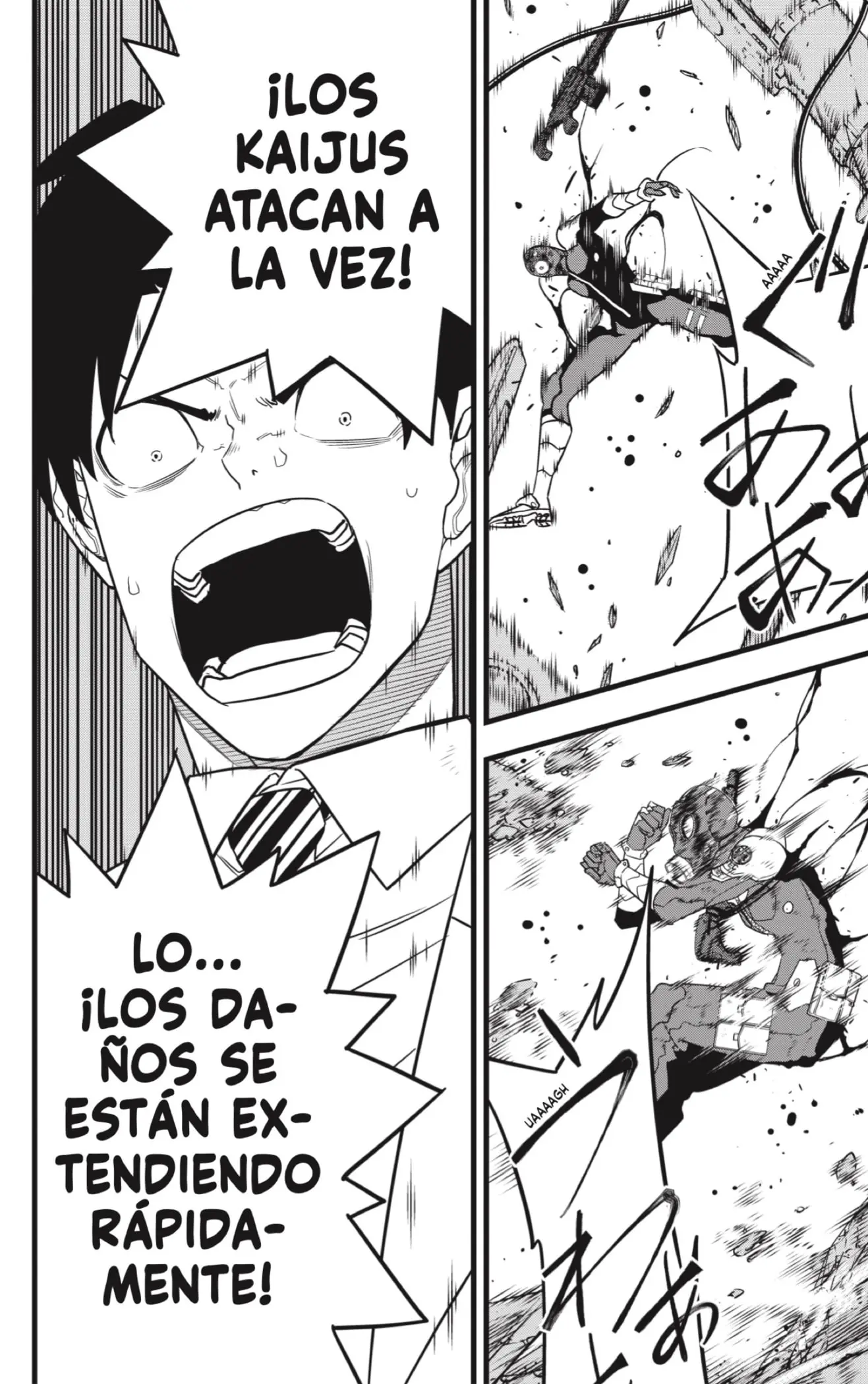 Kaiju No. 8 capítulo 98, página 2