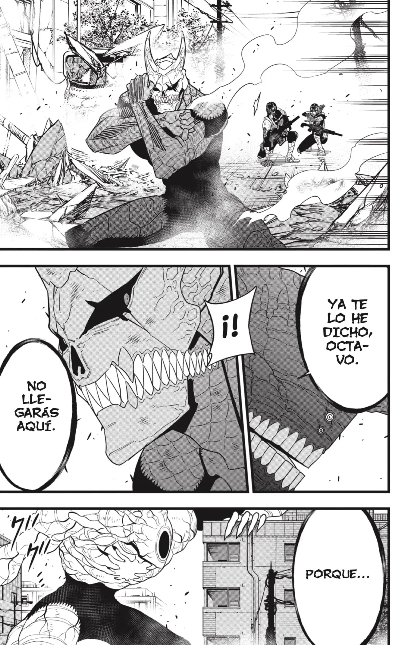 Kaiju No. 8 capítulo 98, página 3
