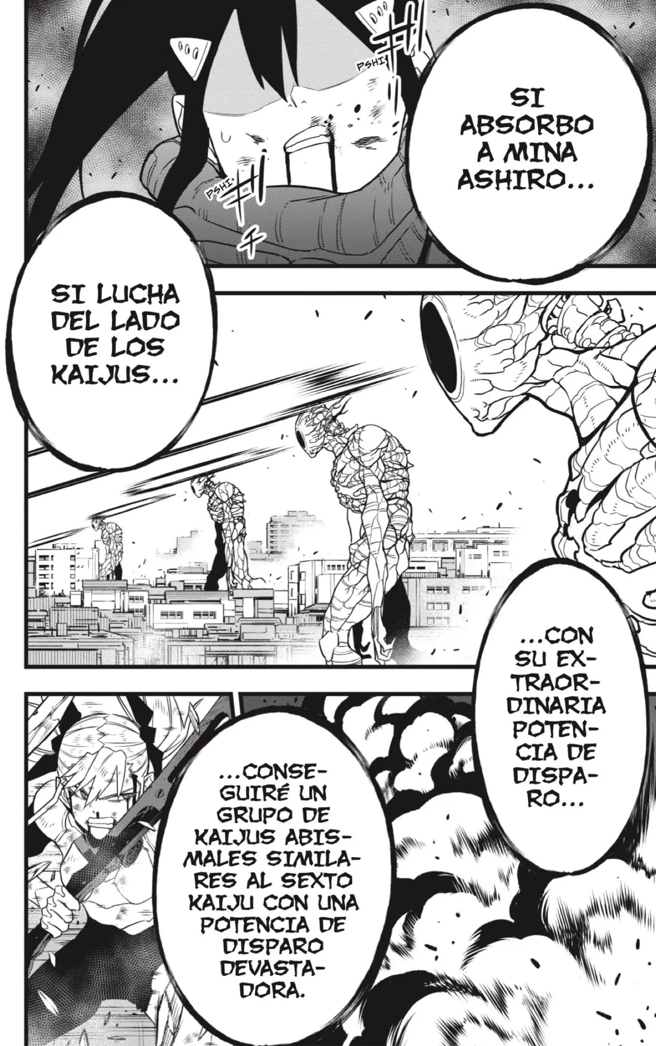 Kaiju No. 8 capítulo 98, página 22