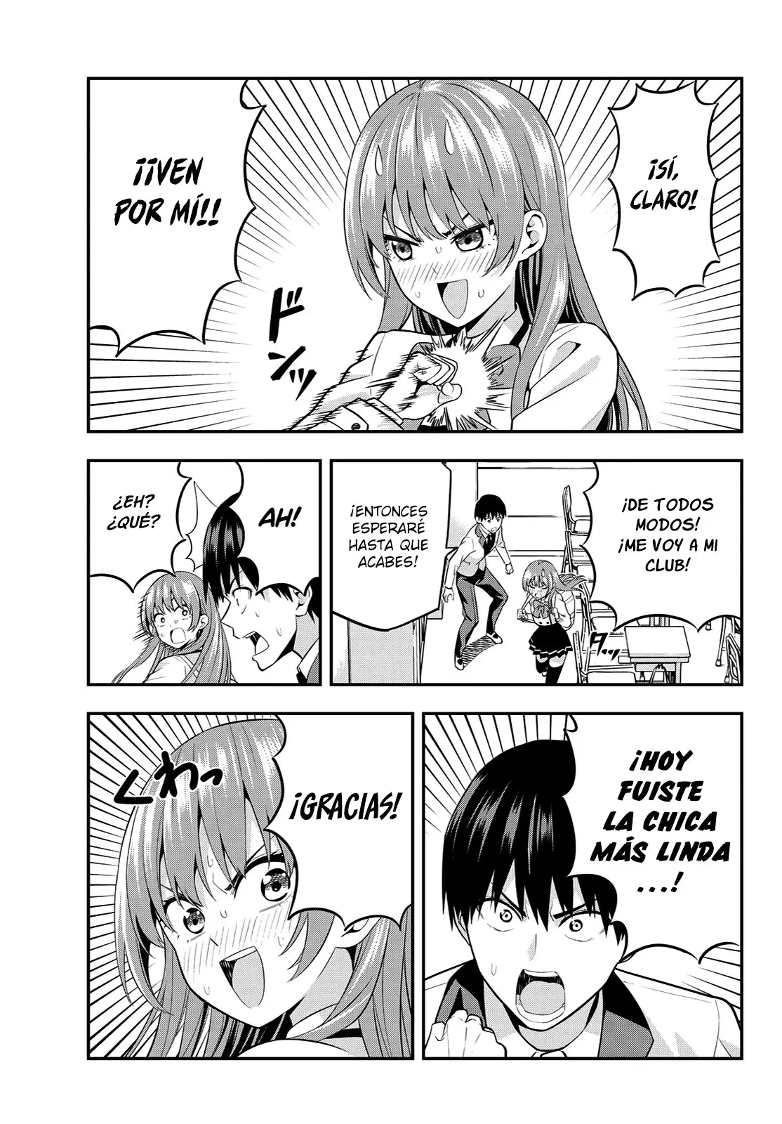 Kanojo mo Kanojo capítulo 1, página 8