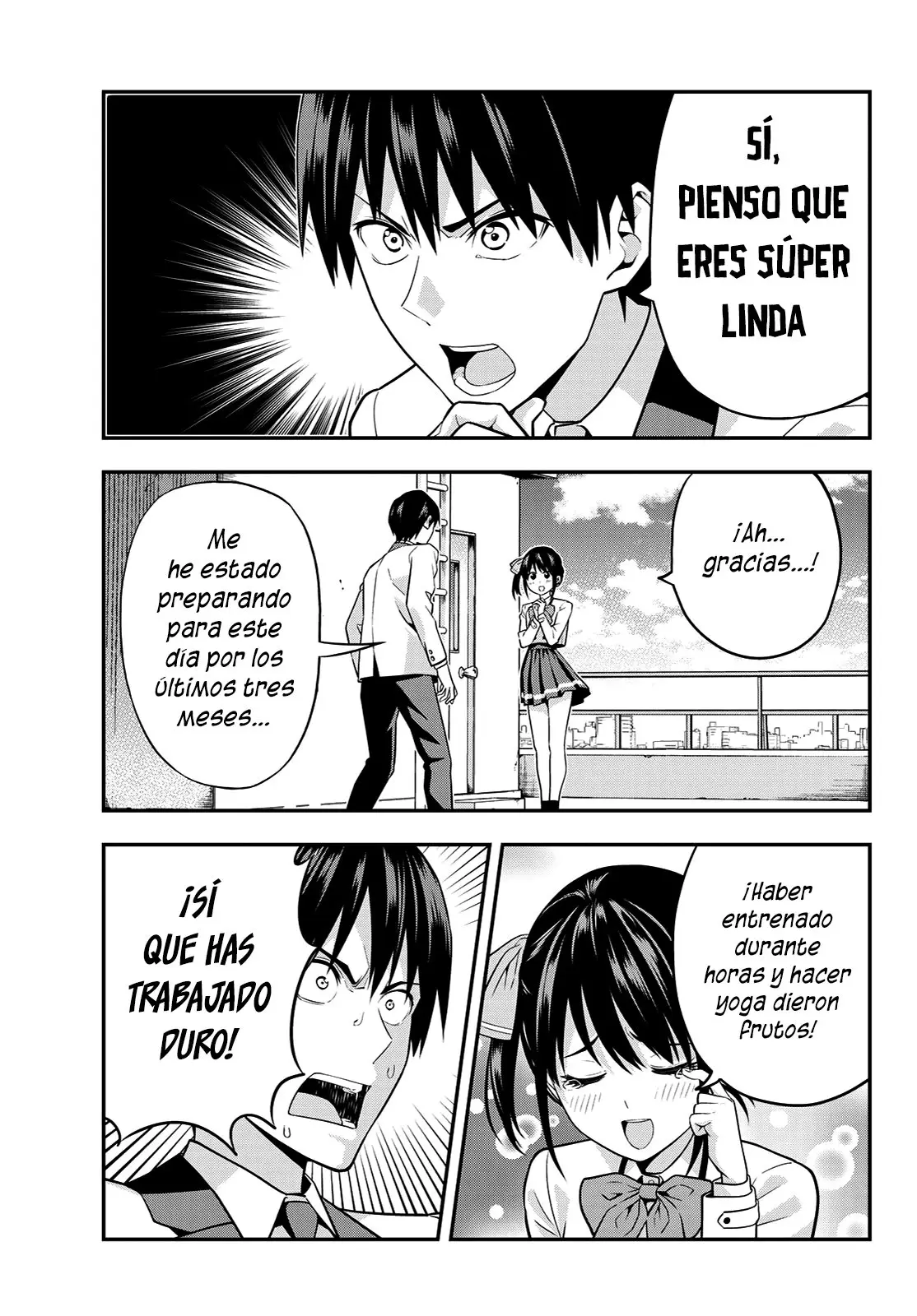 Kanojo mo Kanojo capítulo 1, página 12