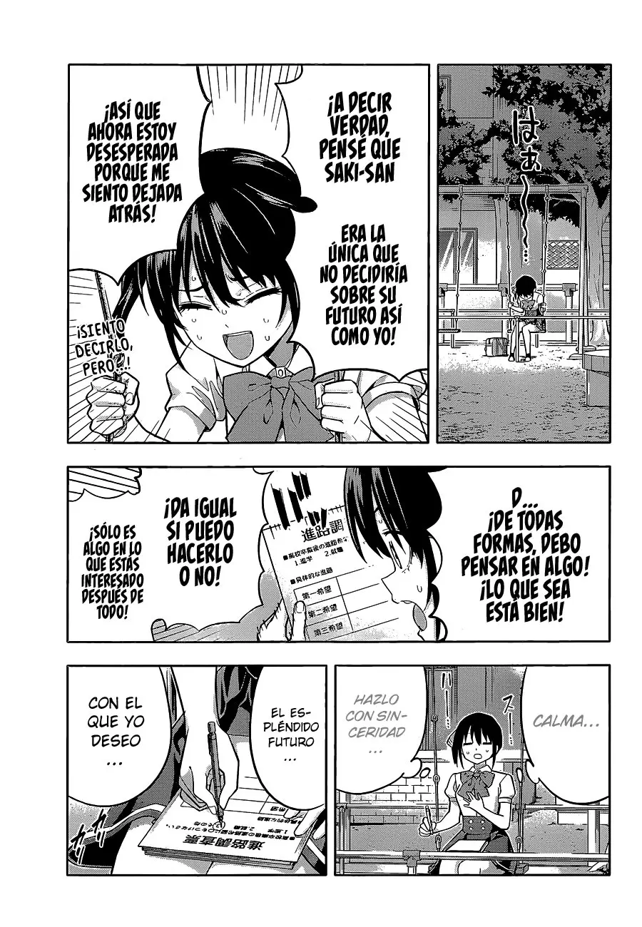 Kanojo mo Kanojo capítulo 100, página 8
