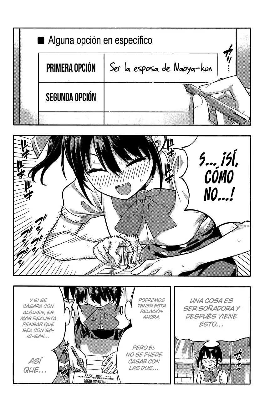 Kanojo mo Kanojo capítulo 100, página 9