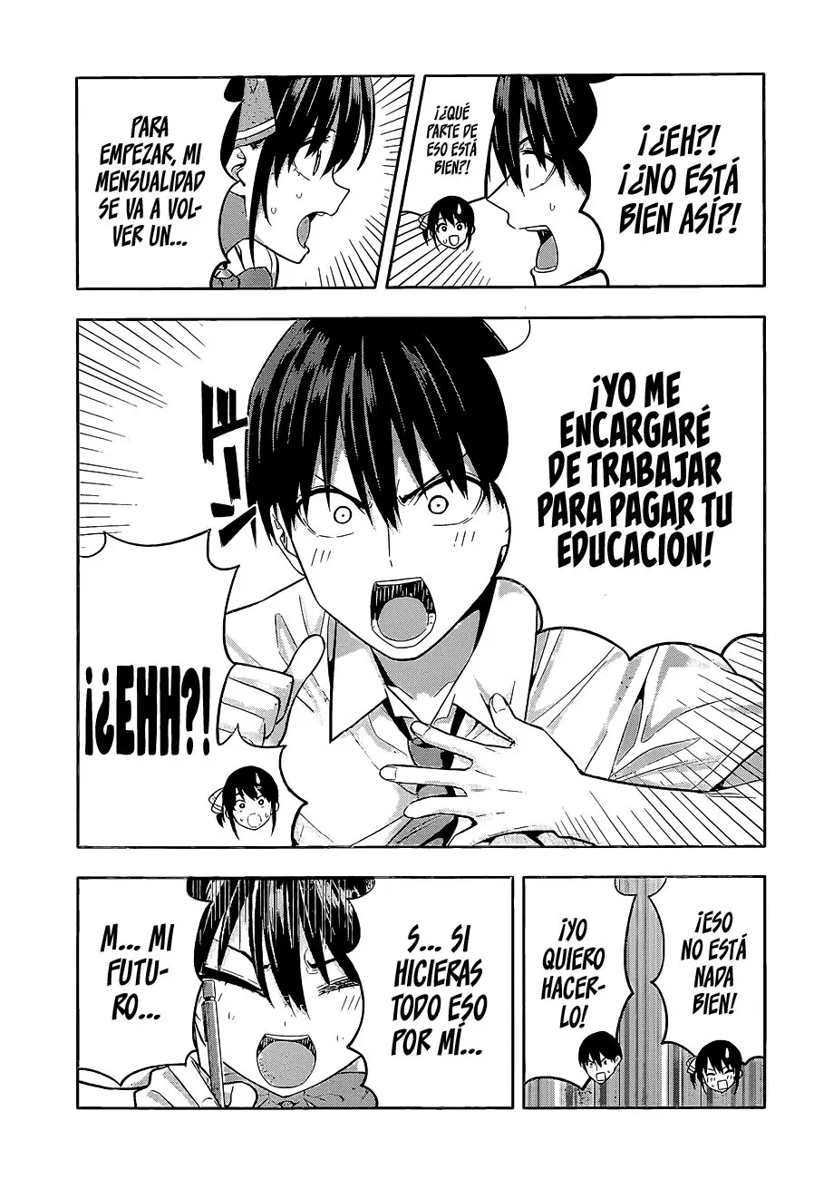 Kanojo mo Kanojo capítulo 100, página 15
