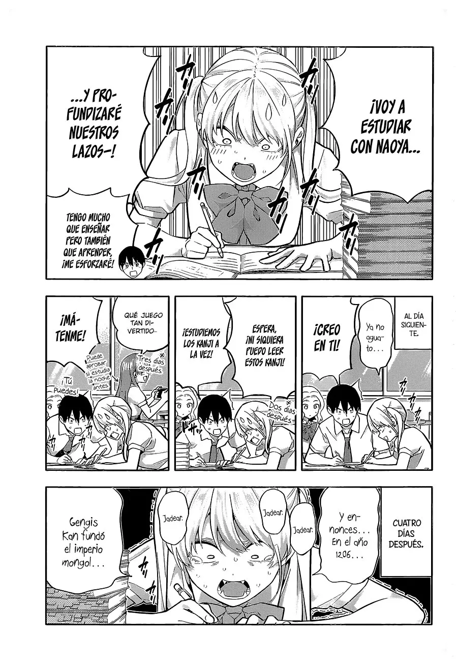 Kanojo mo Kanojo capítulo 101, página 12