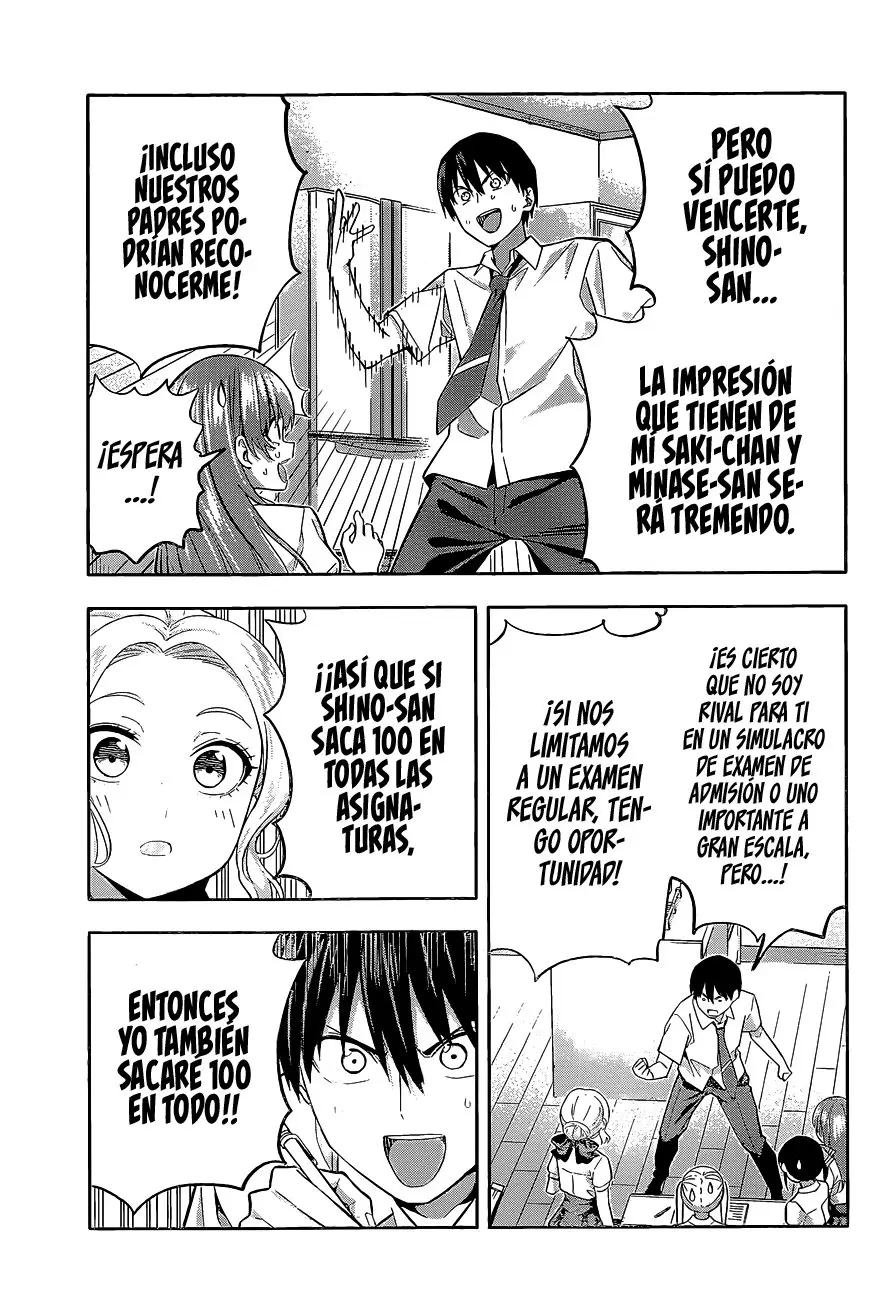 Kanojo mo Kanojo capítulo 104, página 16