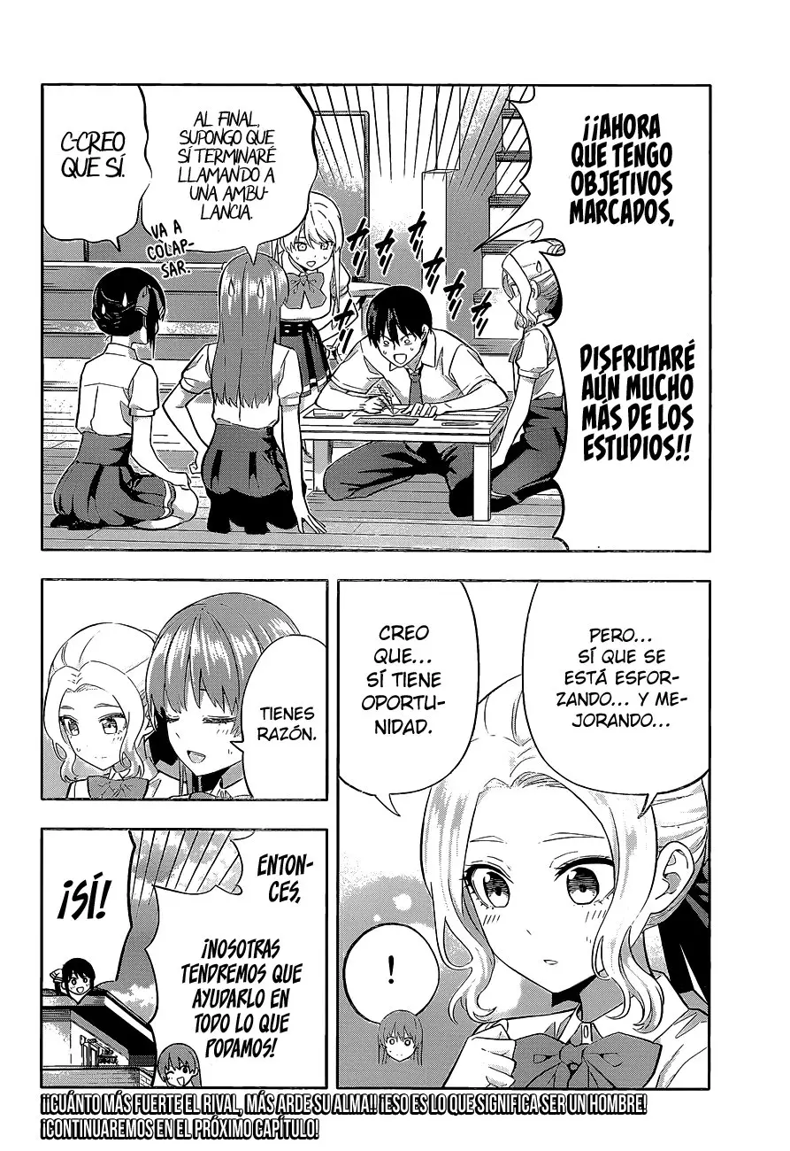 Kanojo mo Kanojo capítulo 104, página 17