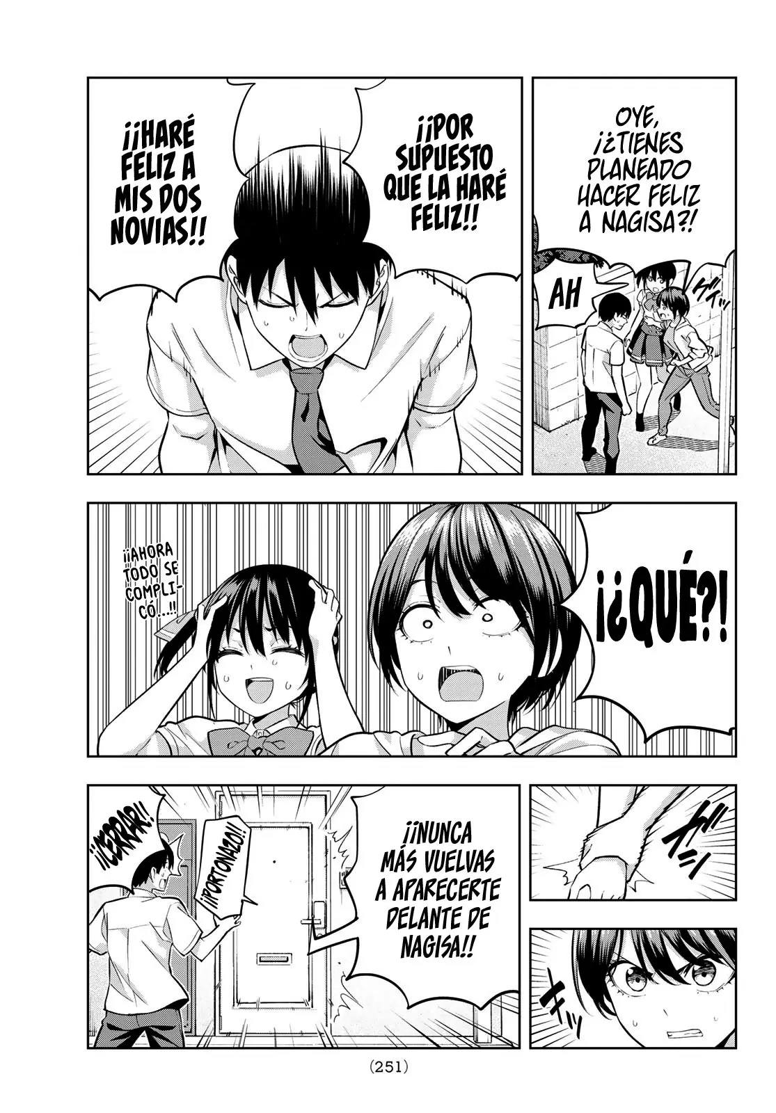 Kanojo mo Kanojo capítulo 106, página 8