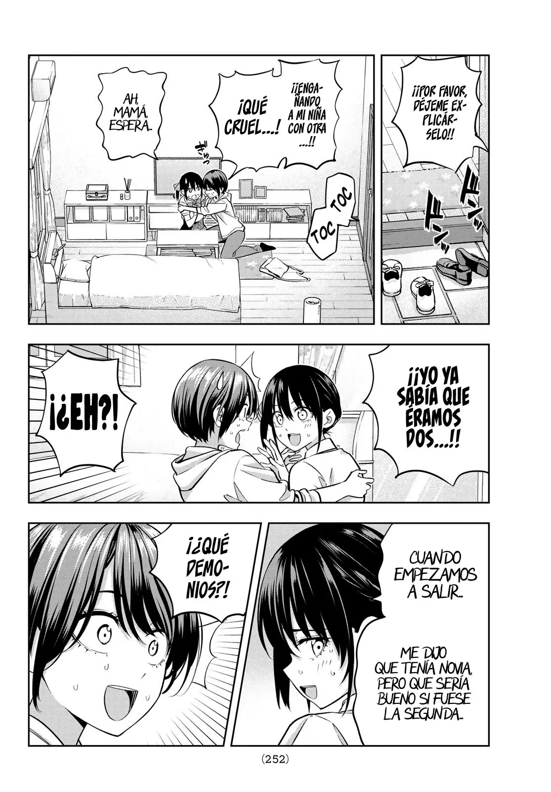 Kanojo mo Kanojo capítulo 106, página 9