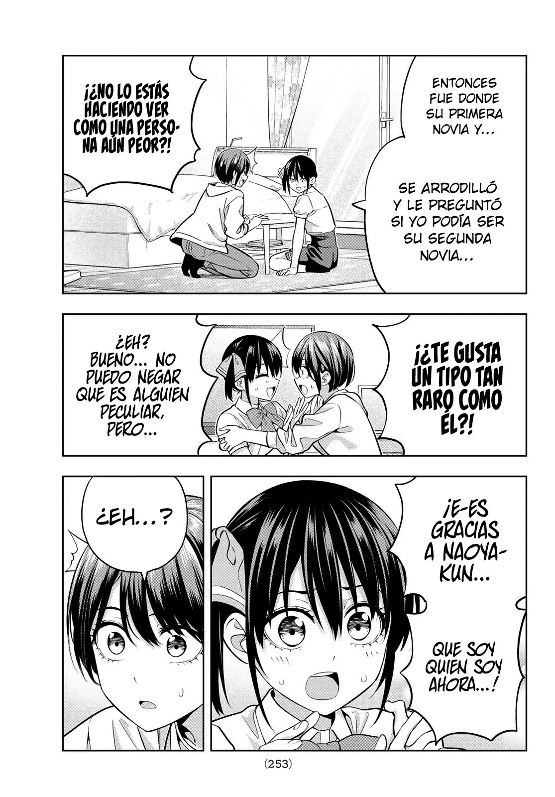 Kanojo mo Kanojo capítulo 106, página 10