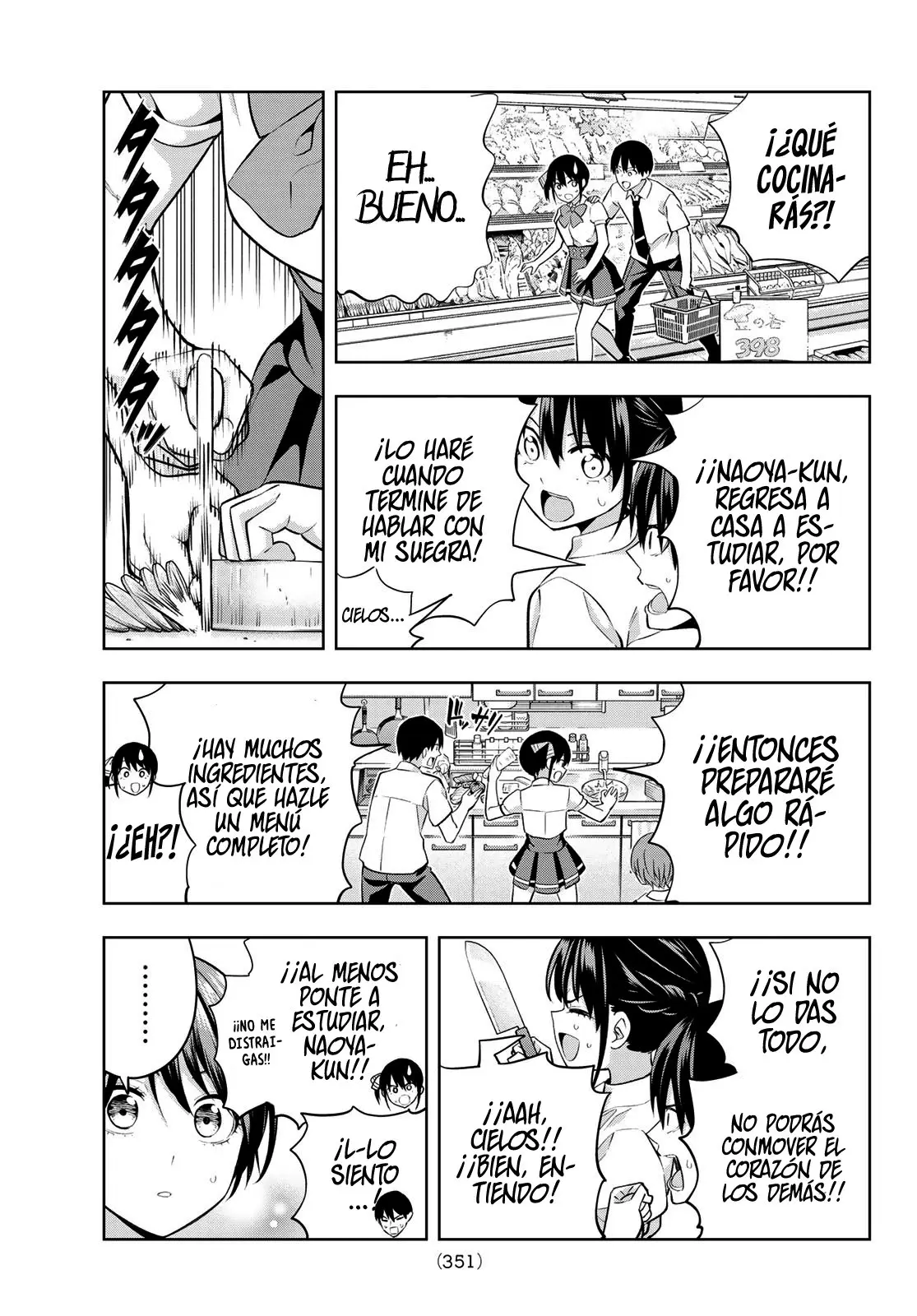 Kanojo mo Kanojo capítulo 107, página 14