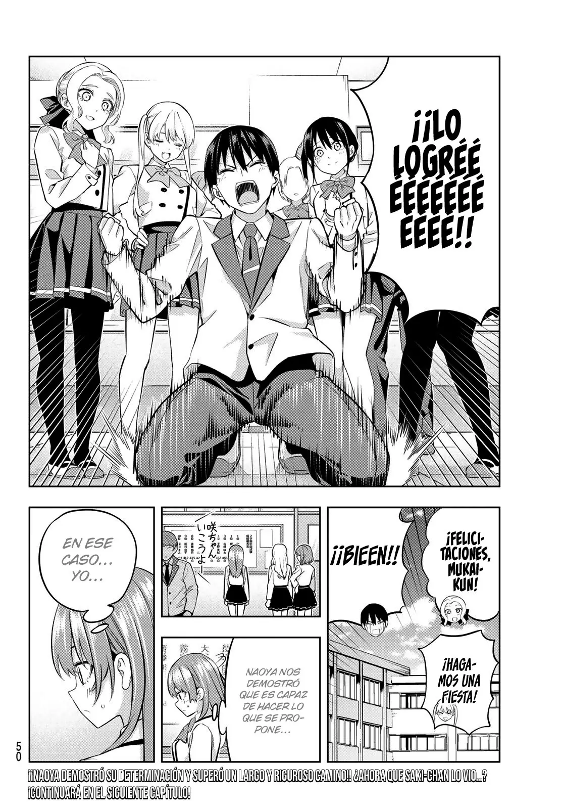 Kanojo mo Kanojo capítulo 108, página 16