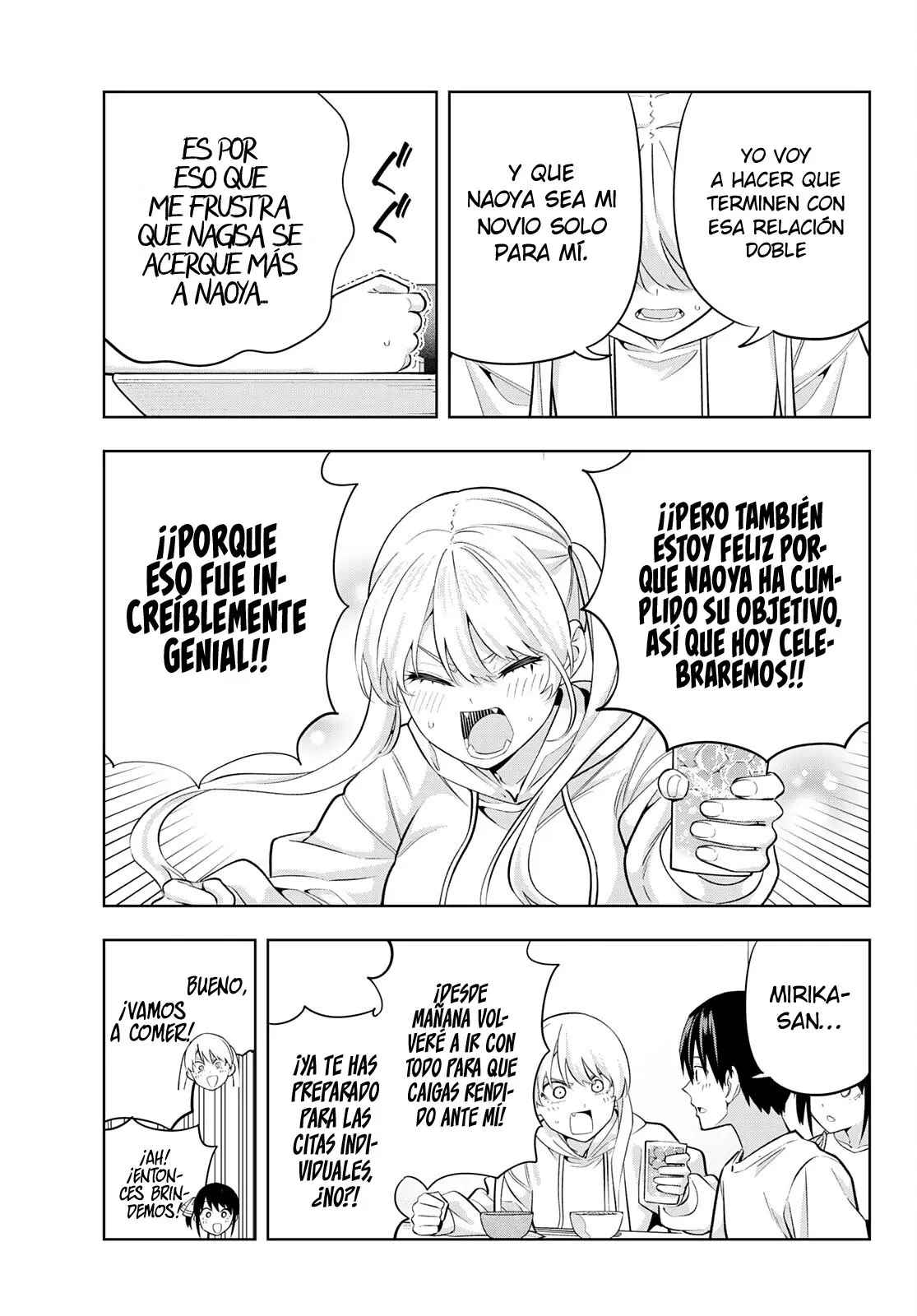 Kanojo mo Kanojo capítulo 109, página 11
