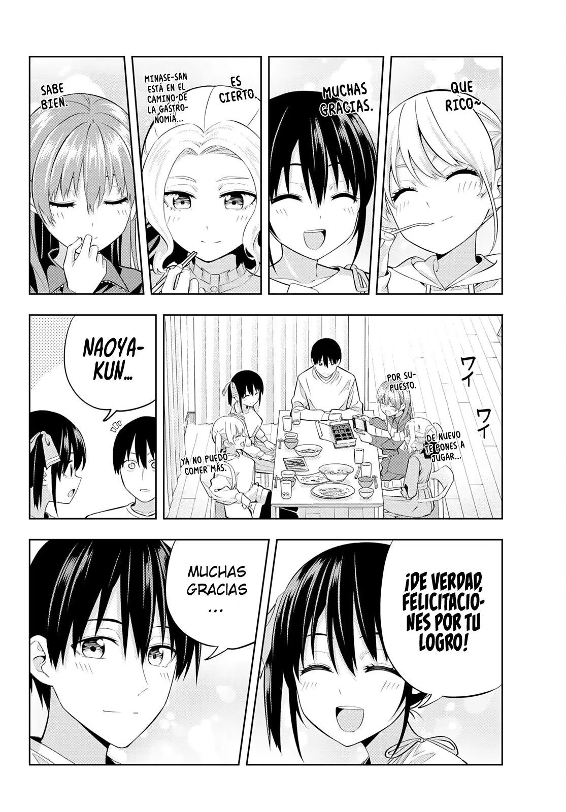 Kanojo mo Kanojo capítulo 109, página 12