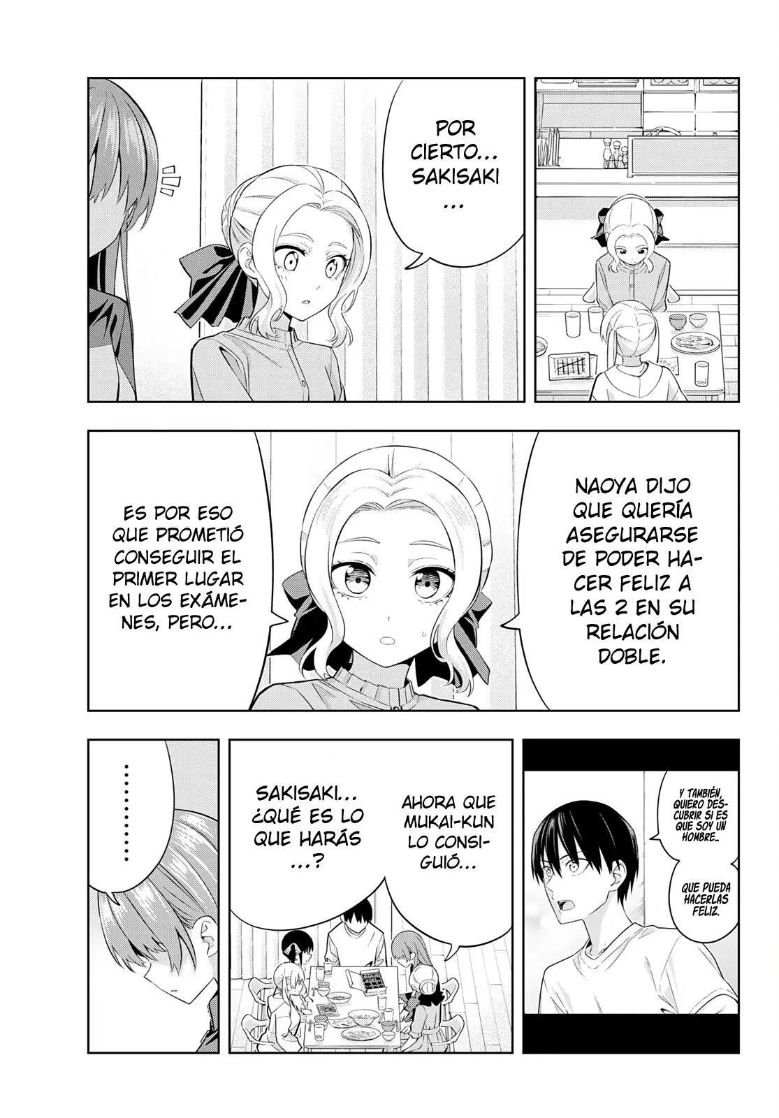 Kanojo mo Kanojo capítulo 109, página 13