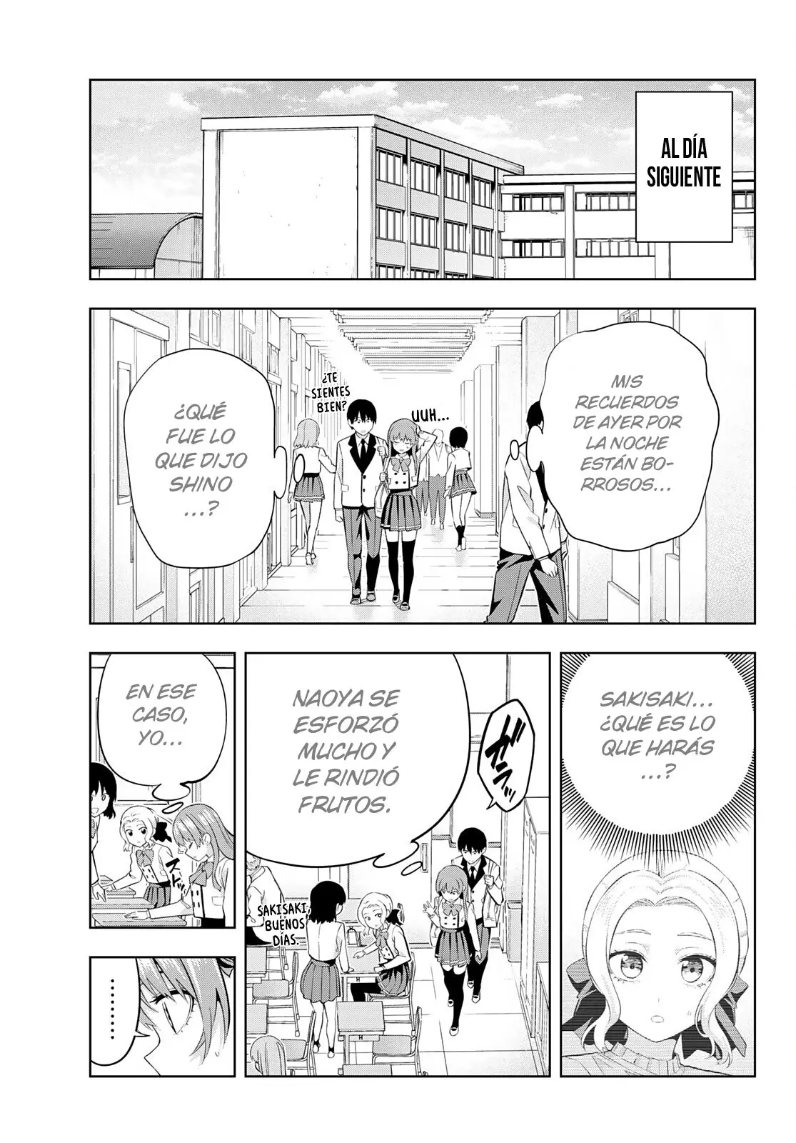 Kanojo mo Kanojo capítulo 109, página 15