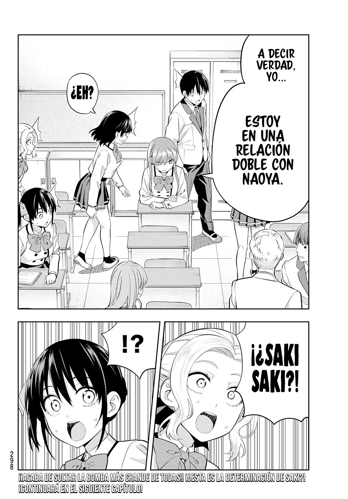 Kanojo mo Kanojo capítulo 109, página 16