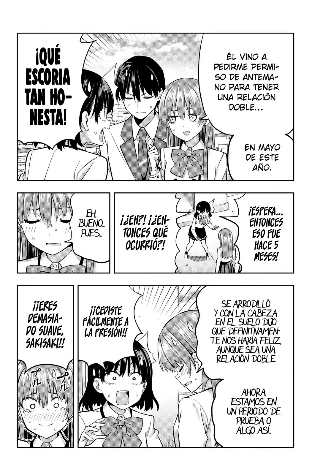 Kanojo mo Kanojo capítulo 110, página 10