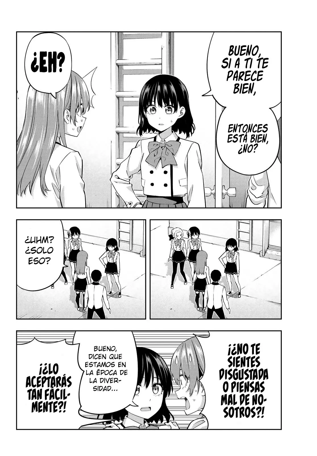 Kanojo mo Kanojo capítulo 110, página 12