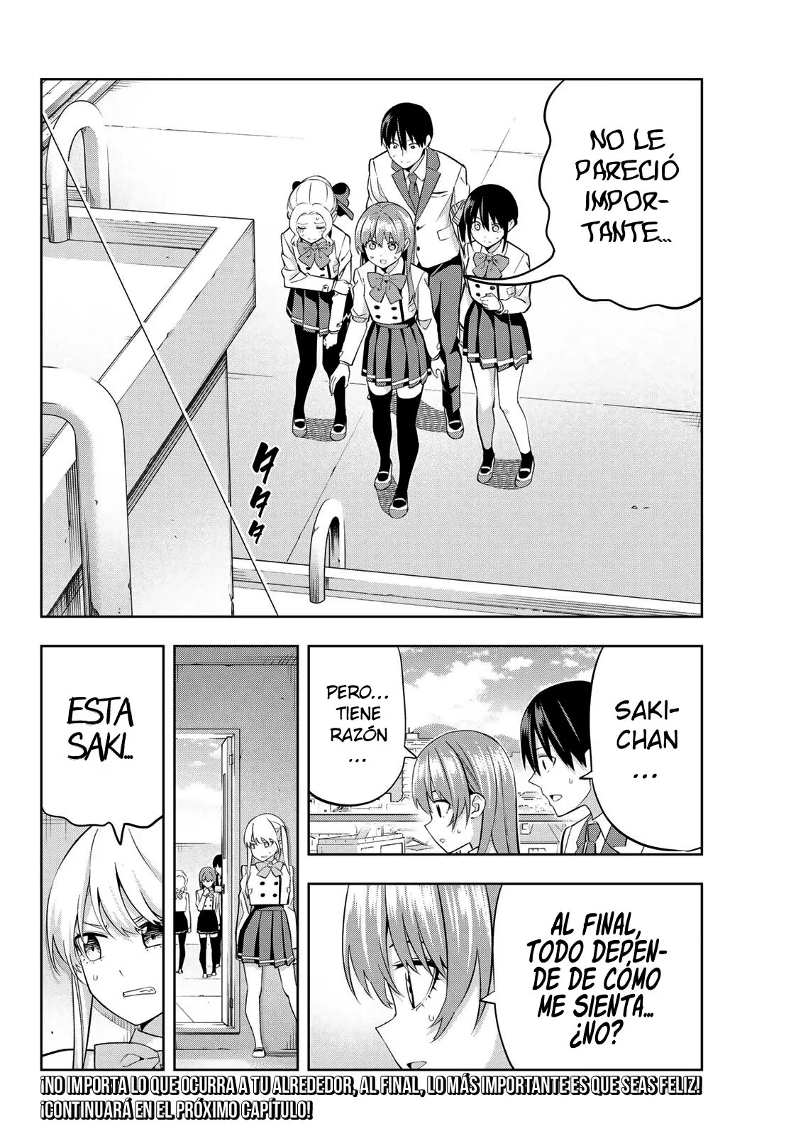 Kanojo mo Kanojo capítulo 110, página 16