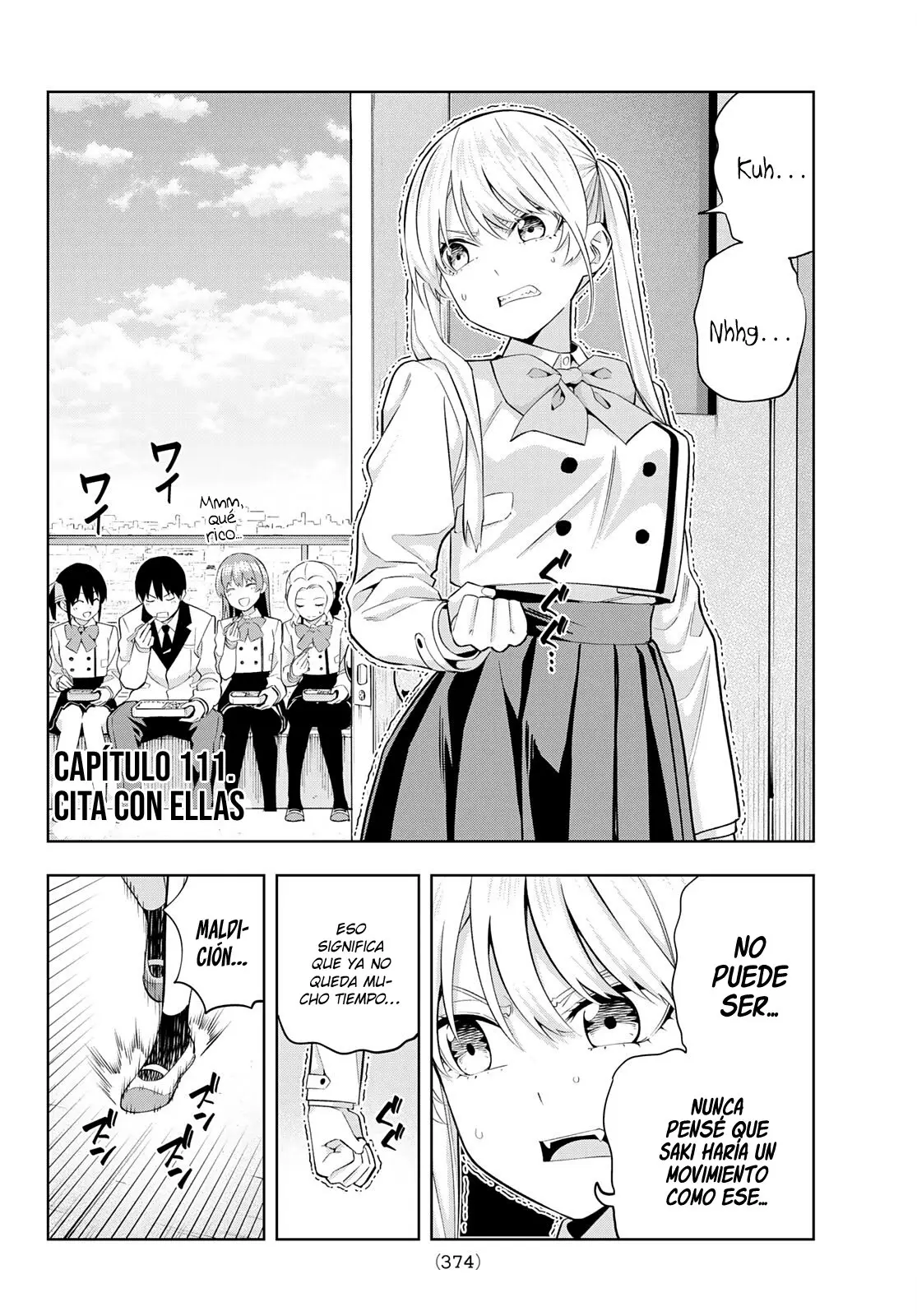 Kanojo mo Kanojo capítulo 111, página 4