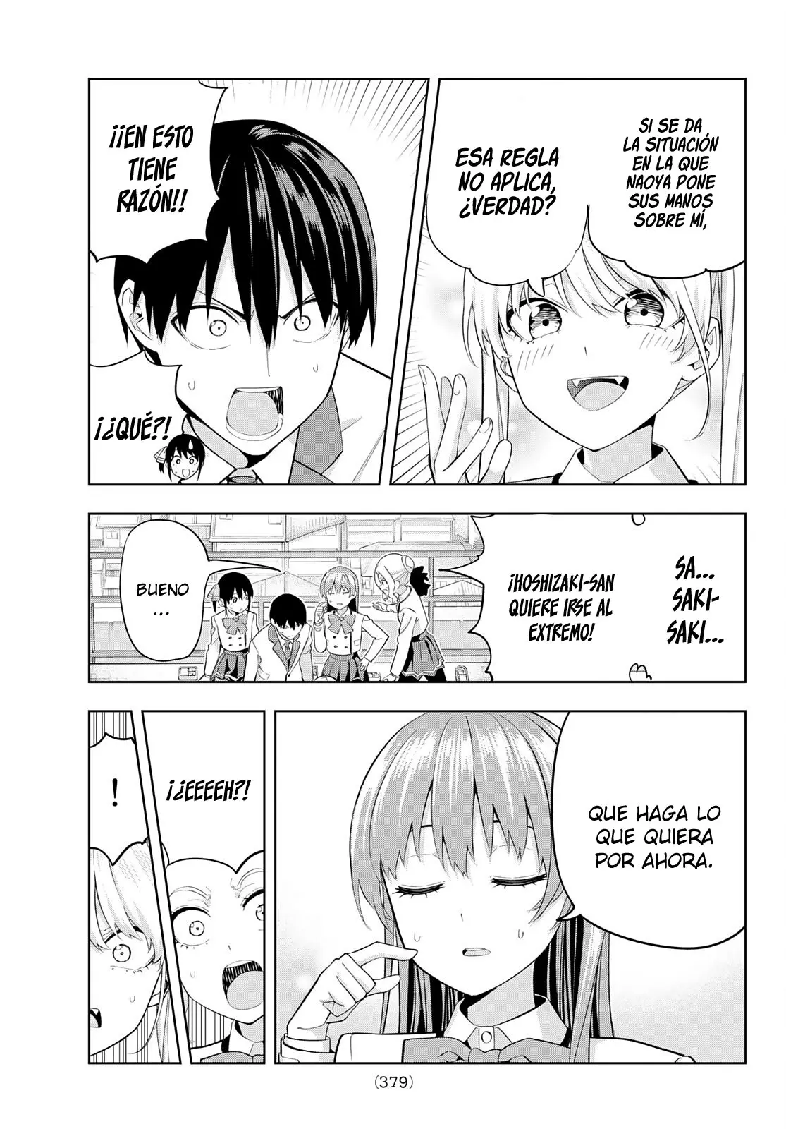 Kanojo mo Kanojo capítulo 111, página 9