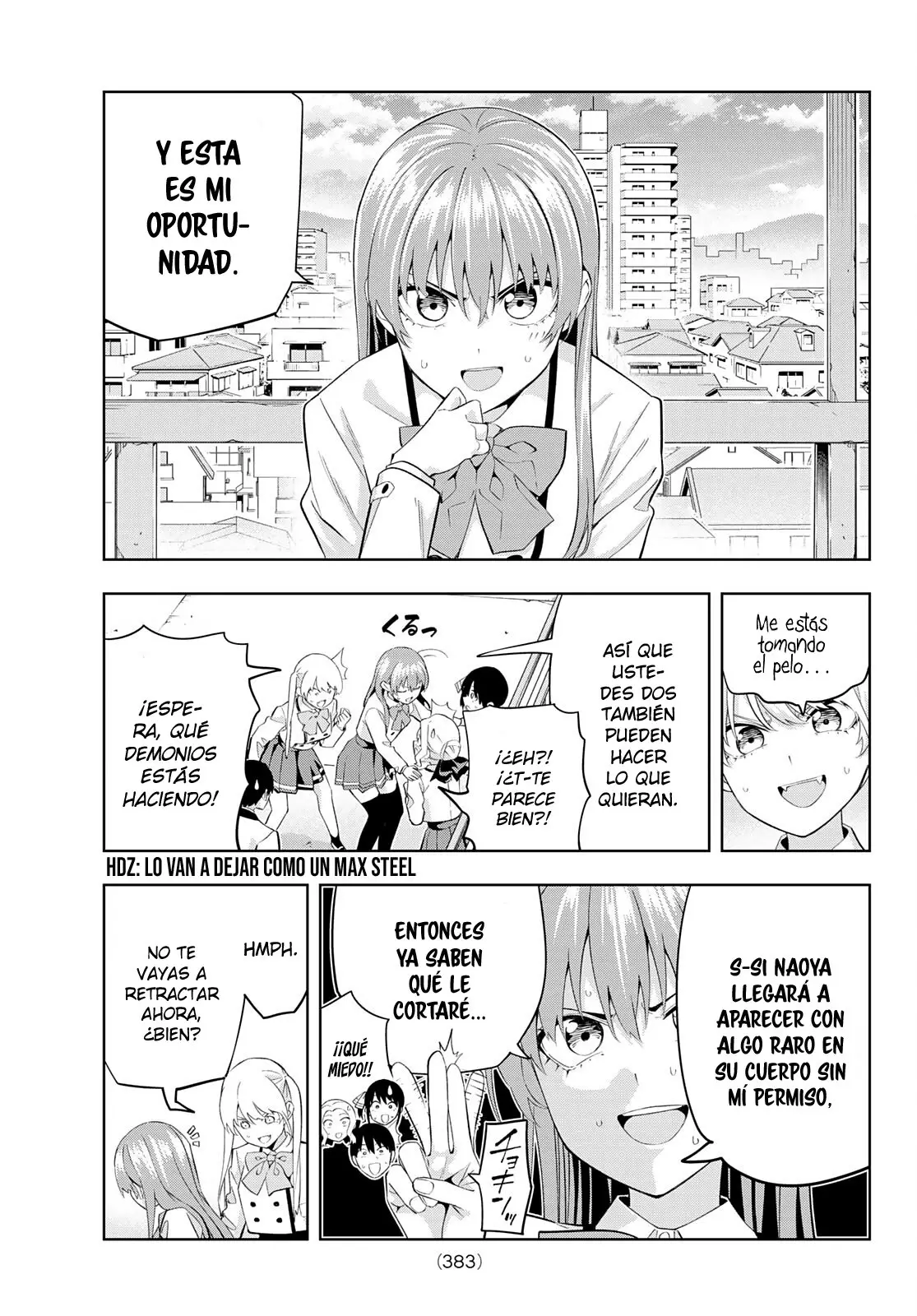 Kanojo mo Kanojo capítulo 111, página 13