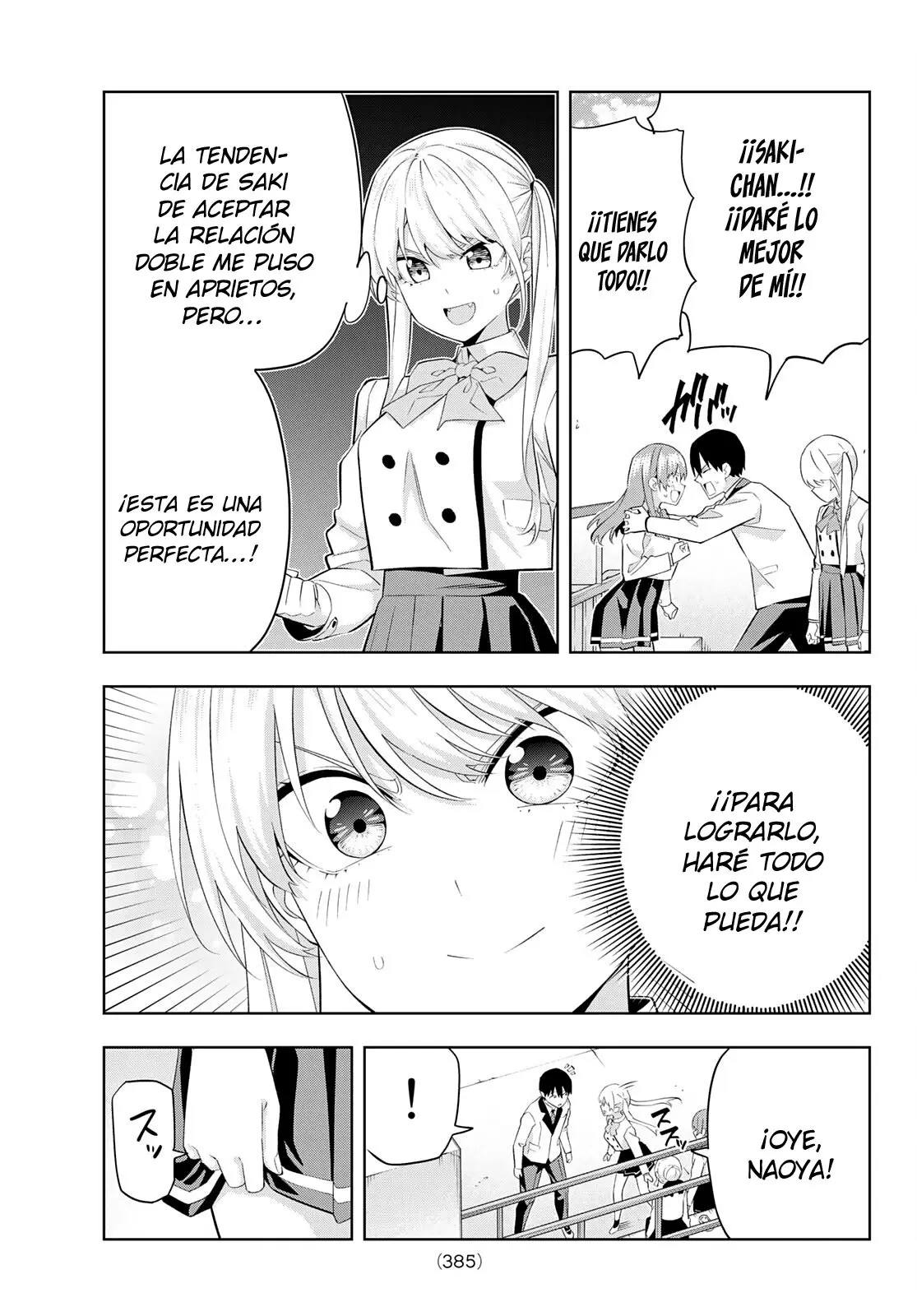 Kanojo mo Kanojo capítulo 111, página 15