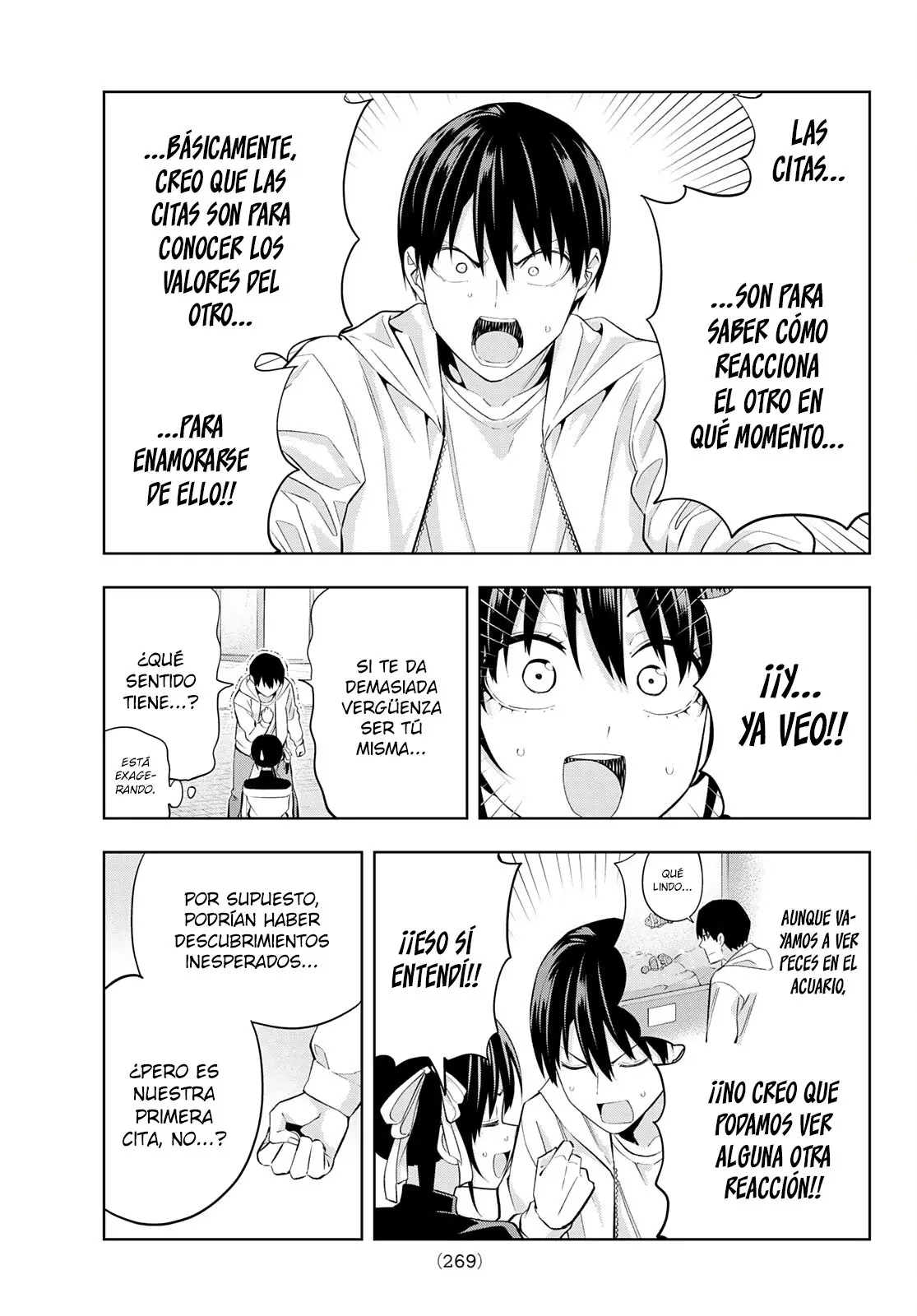 Kanojo mo Kanojo capítulo 112, página 9
