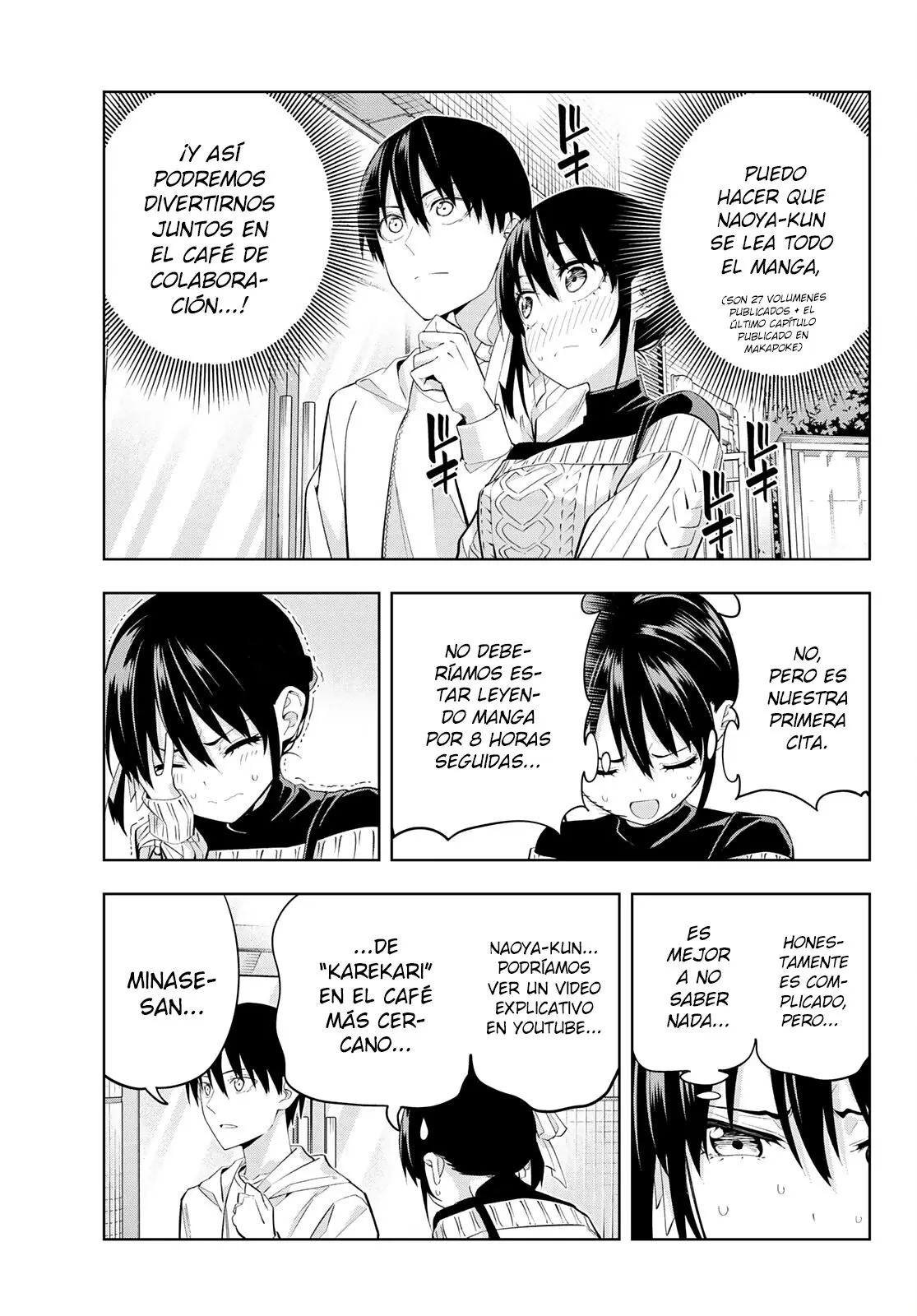 Kanojo mo Kanojo capítulo 112, página 13