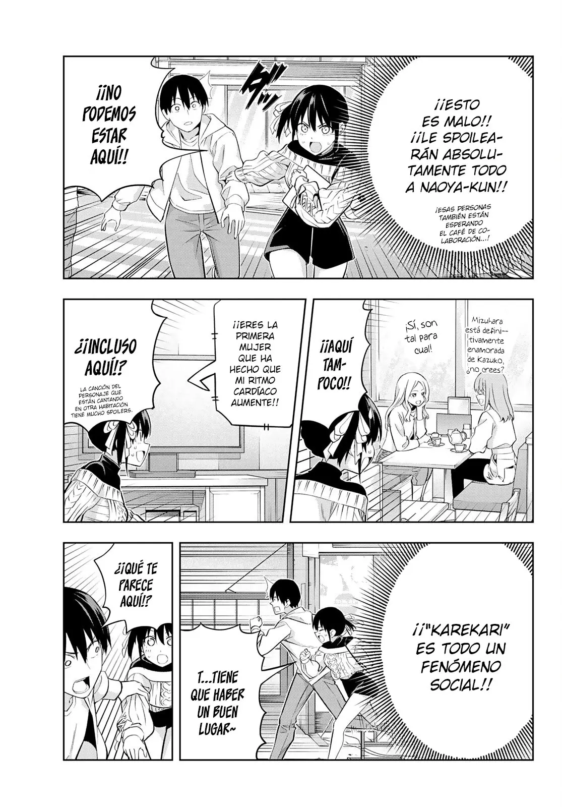 Kanojo mo Kanojo capítulo 112, página 15