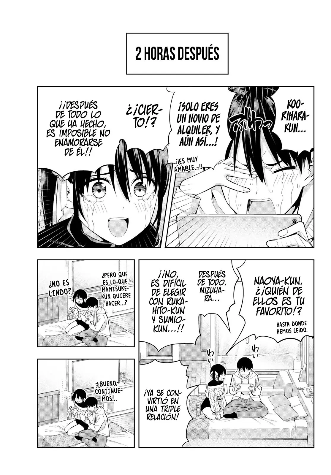 Kanojo mo Kanojo capítulo 113, página 5