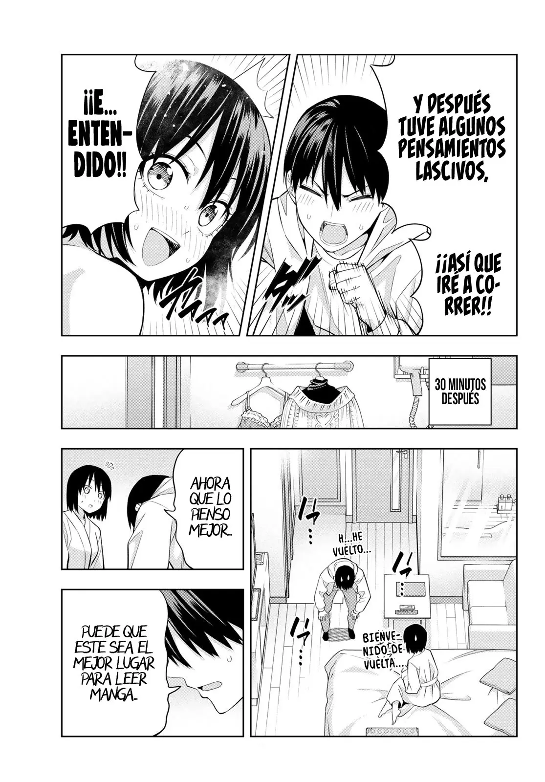 Kanojo mo Kanojo capítulo 113, página 11