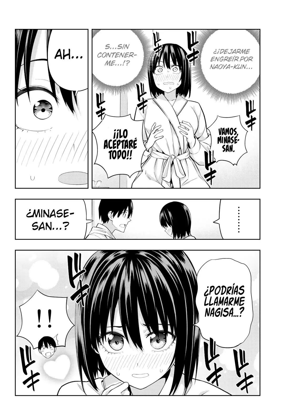 Kanojo mo Kanojo capítulo 113, página 14